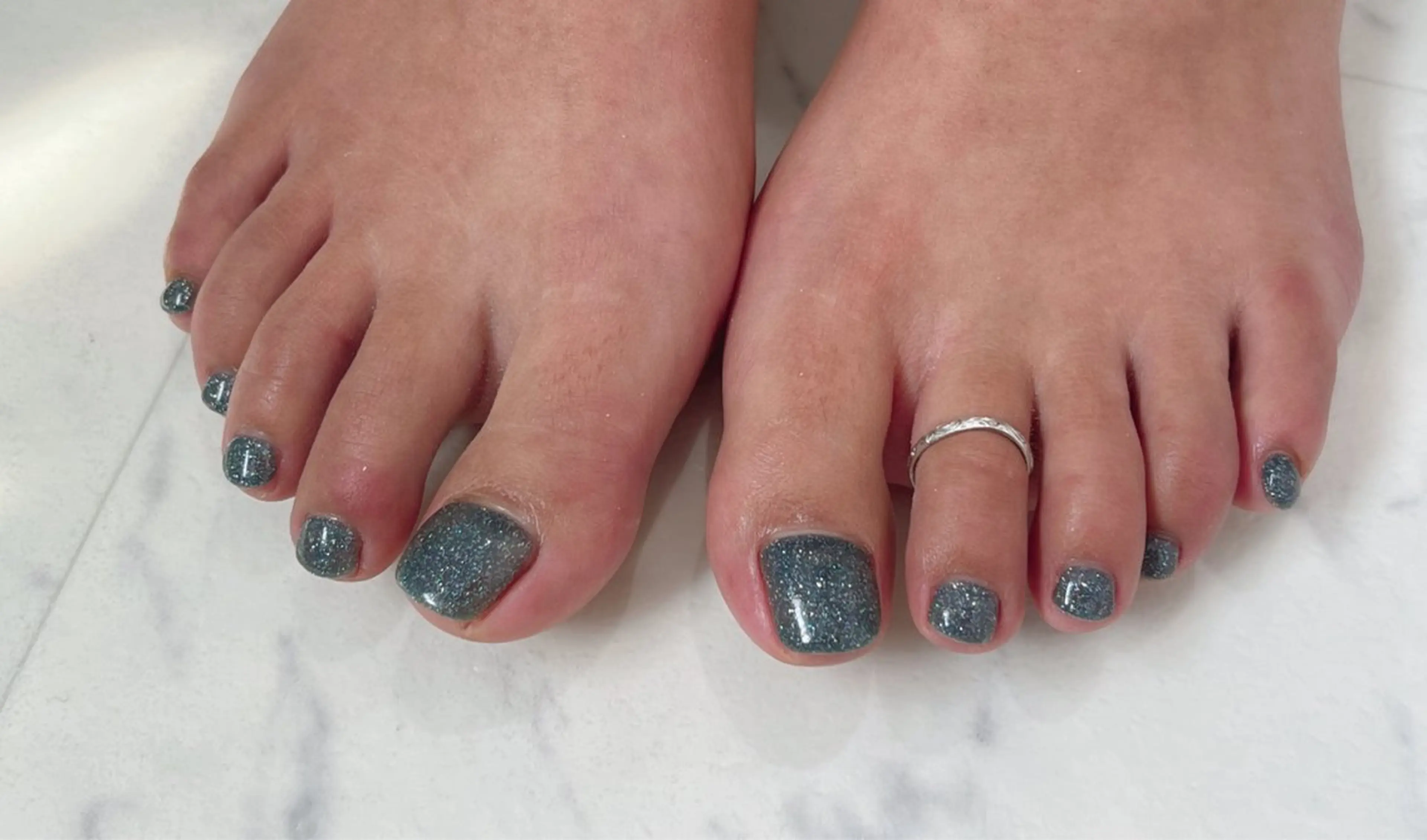 💐オフ込み💐フットワンカラーの写真