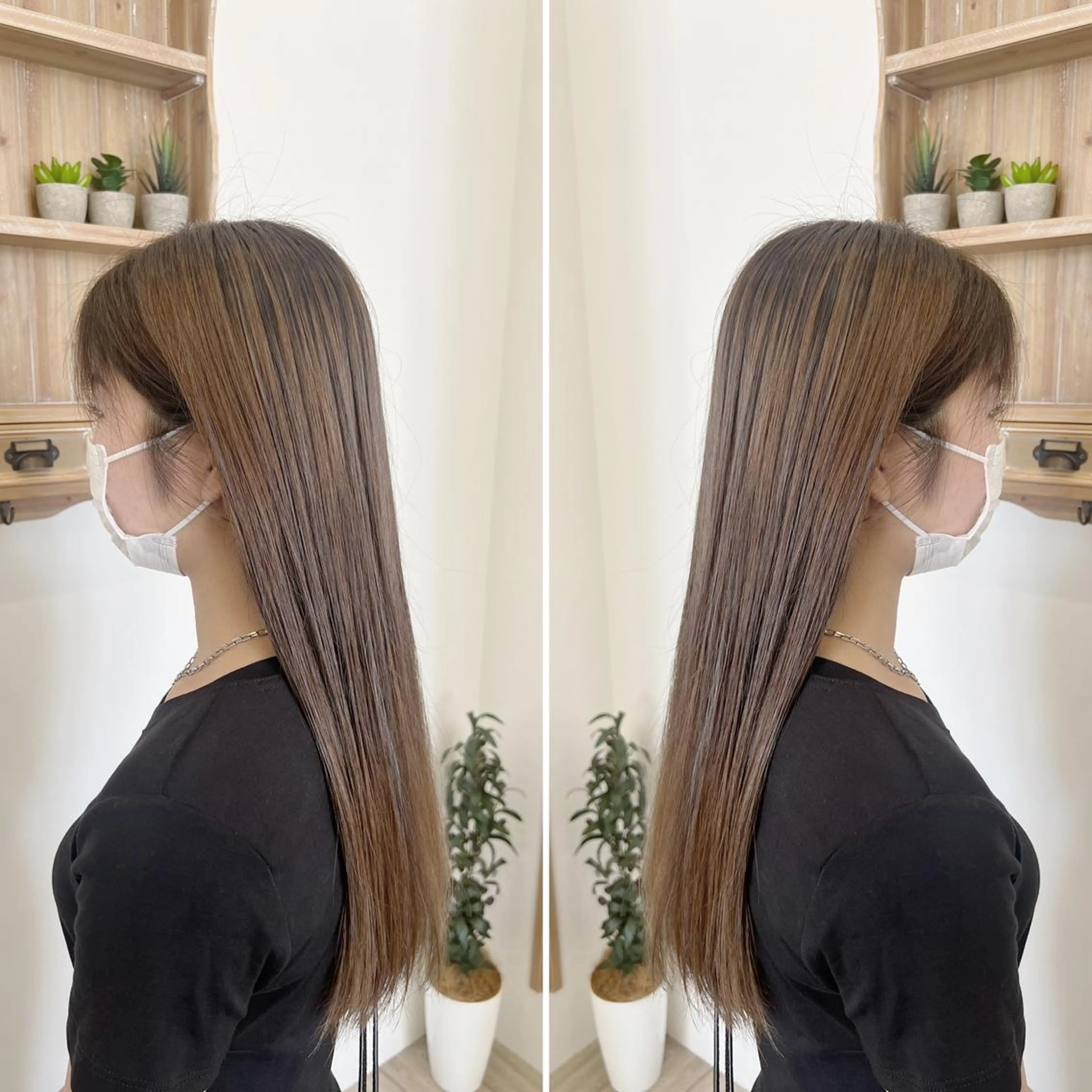 ロング ヘアカラー トリートメント shower hair salon所属・【shower】 yousuke代表のヘアスタイル