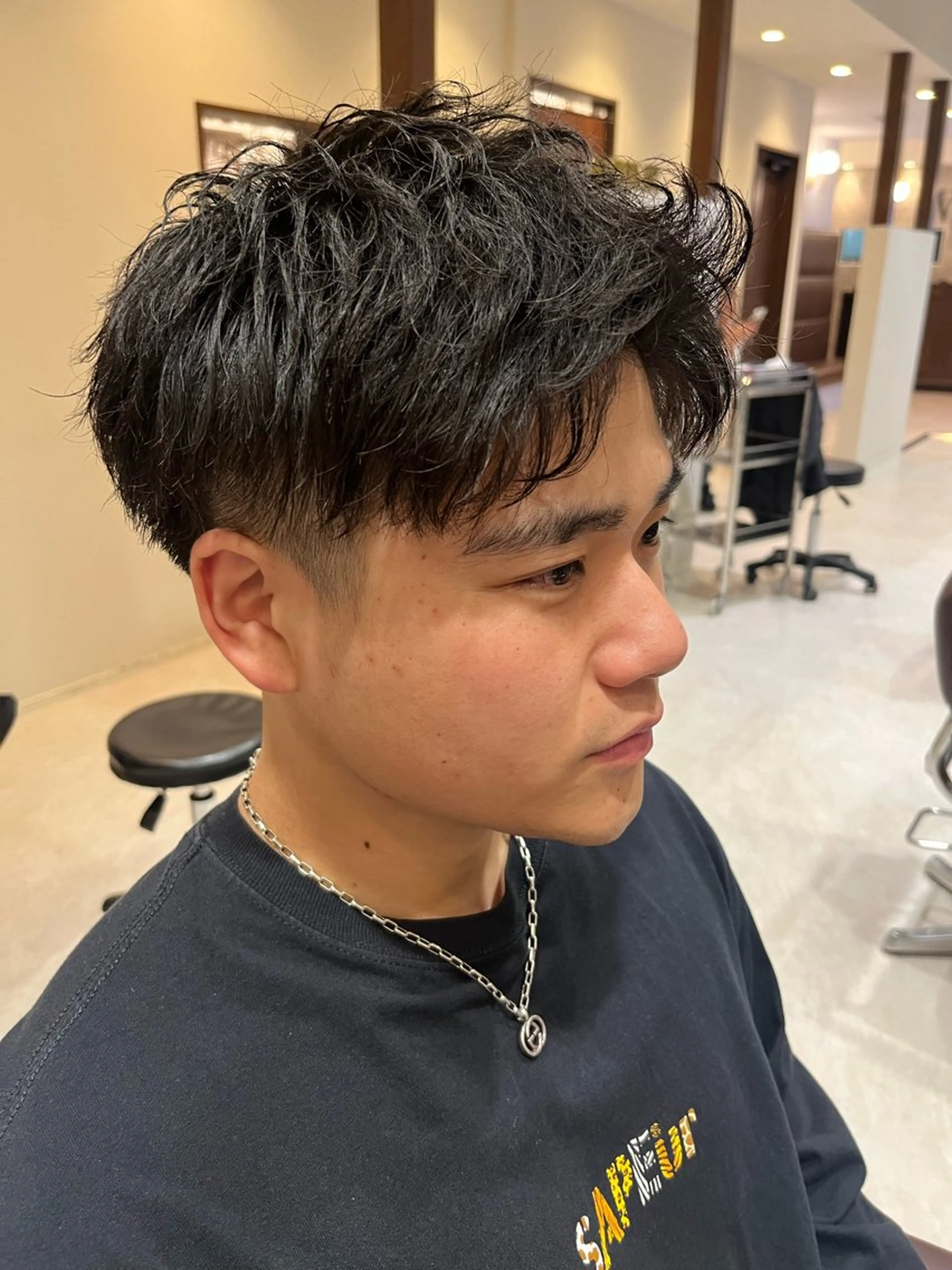 メンズ 平野 歩夢のヘアスタイル