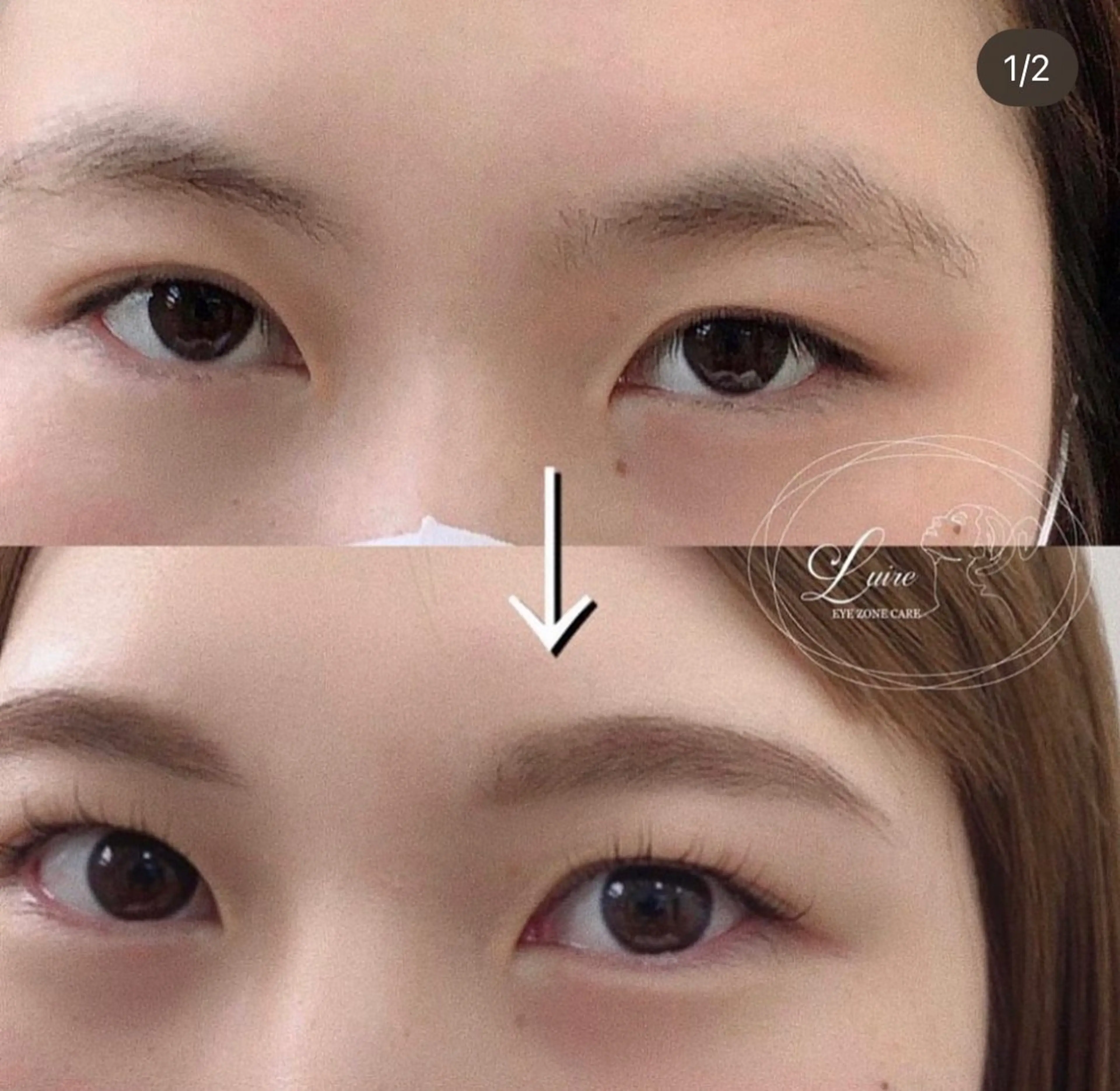 アイブロウ ［光の森］ルイール まつげ・眉ワックスの眉毛・アイブロウイメージ