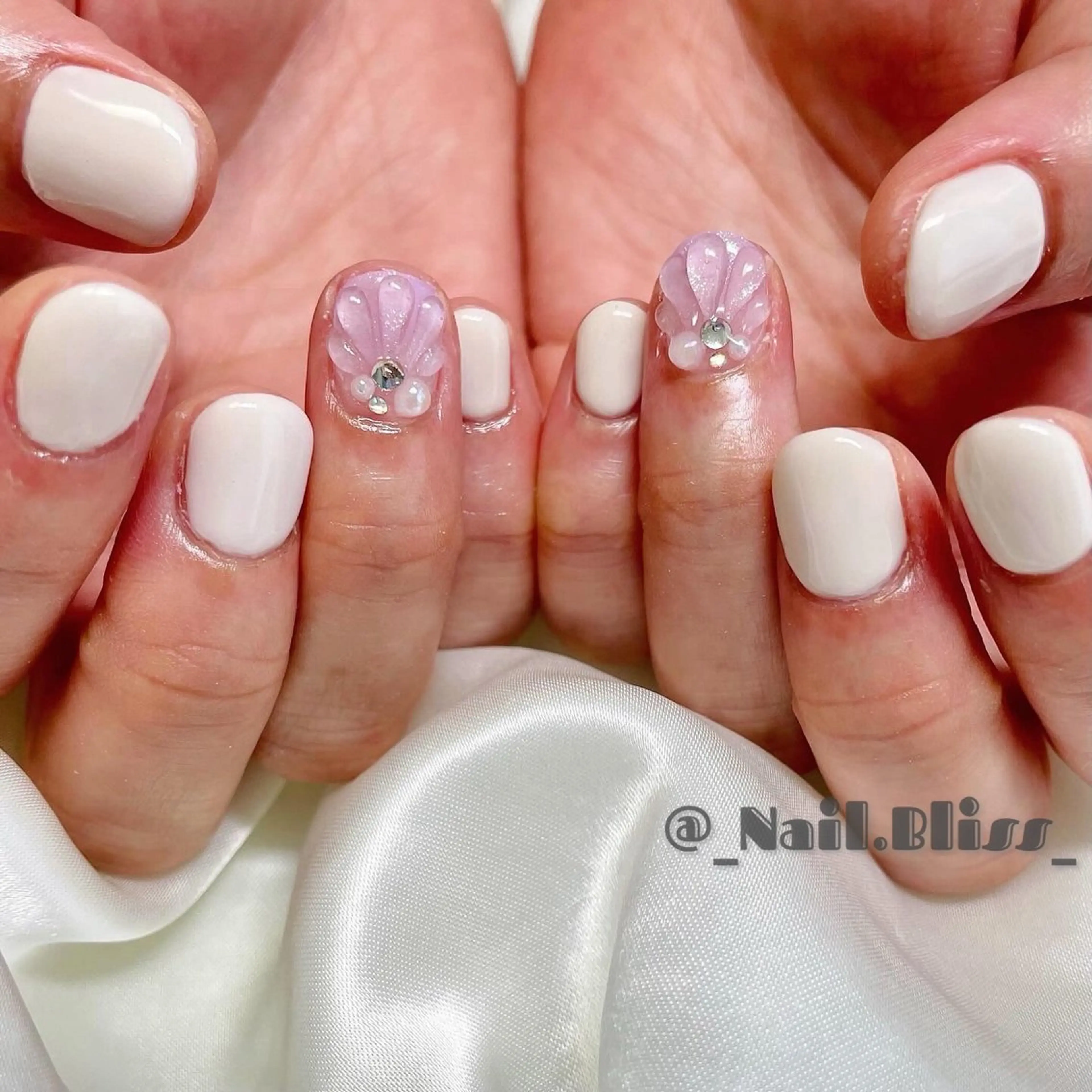 ネイル 持ち込み ハンドネイル NAIL BLISSのネイルデザイン