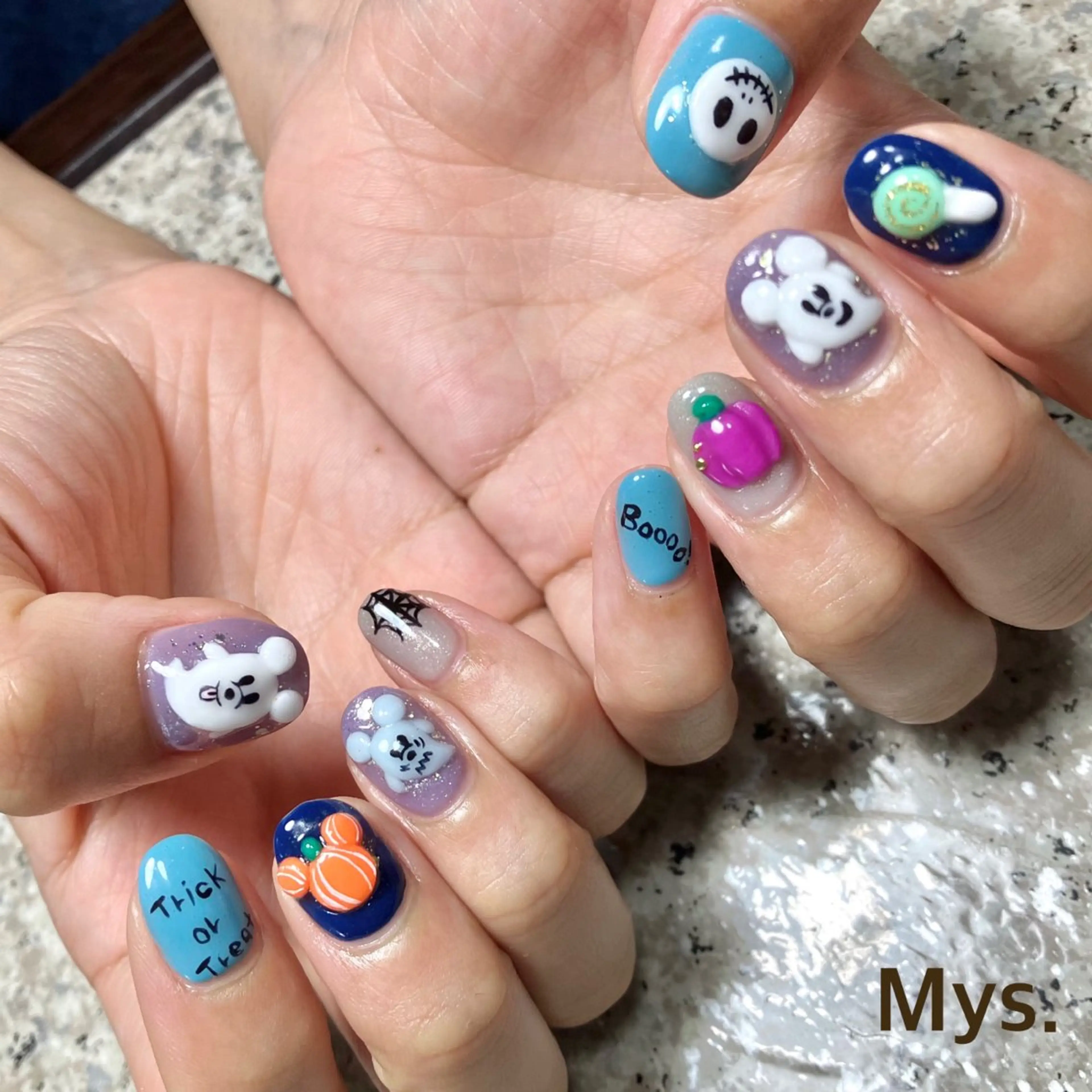 ネイル ハンドネイル Mys. 三上紗紀のネイルデザイン