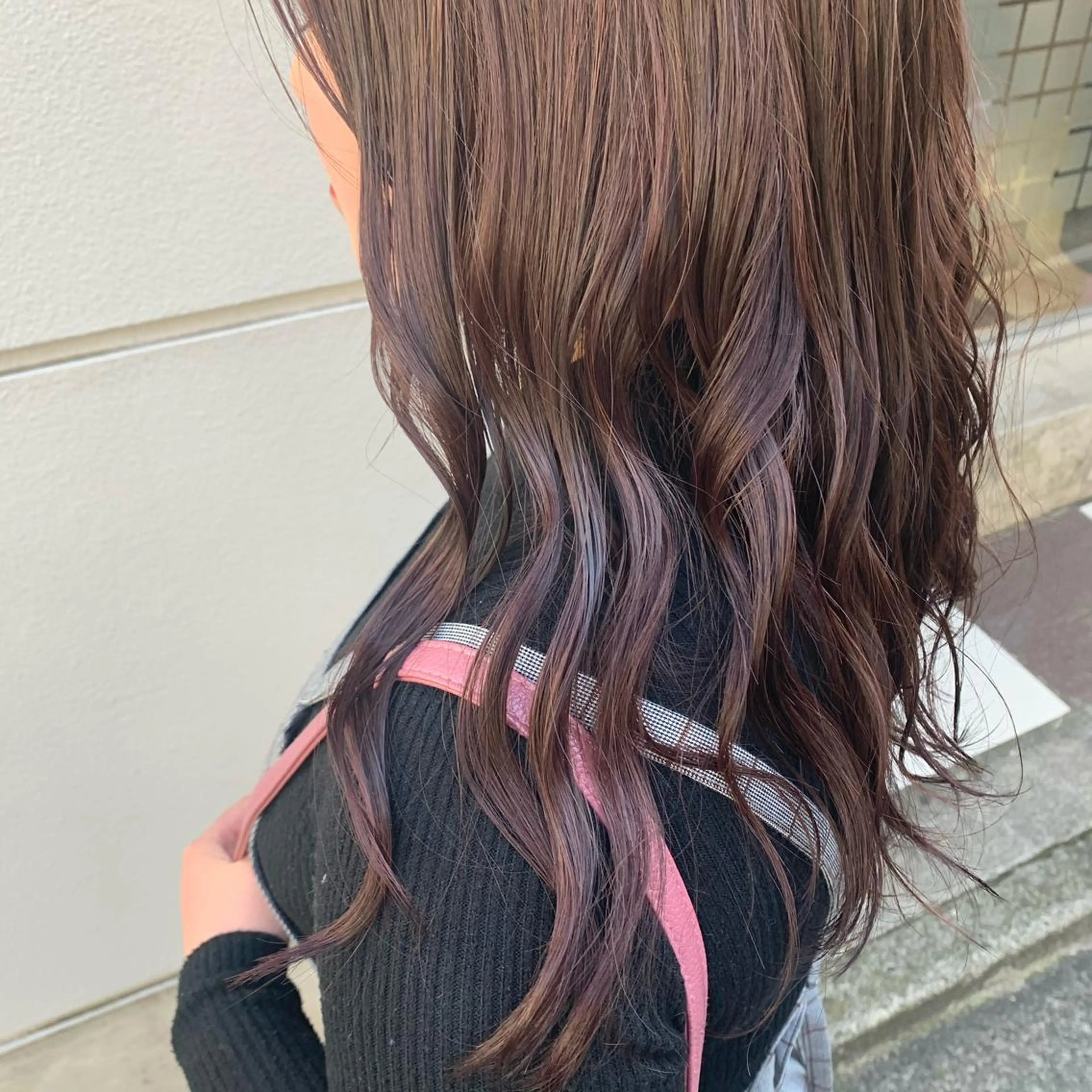 ロング カラー ヘアアレンジ サナ🌱 切りっぱなしボブのヘアスタイル