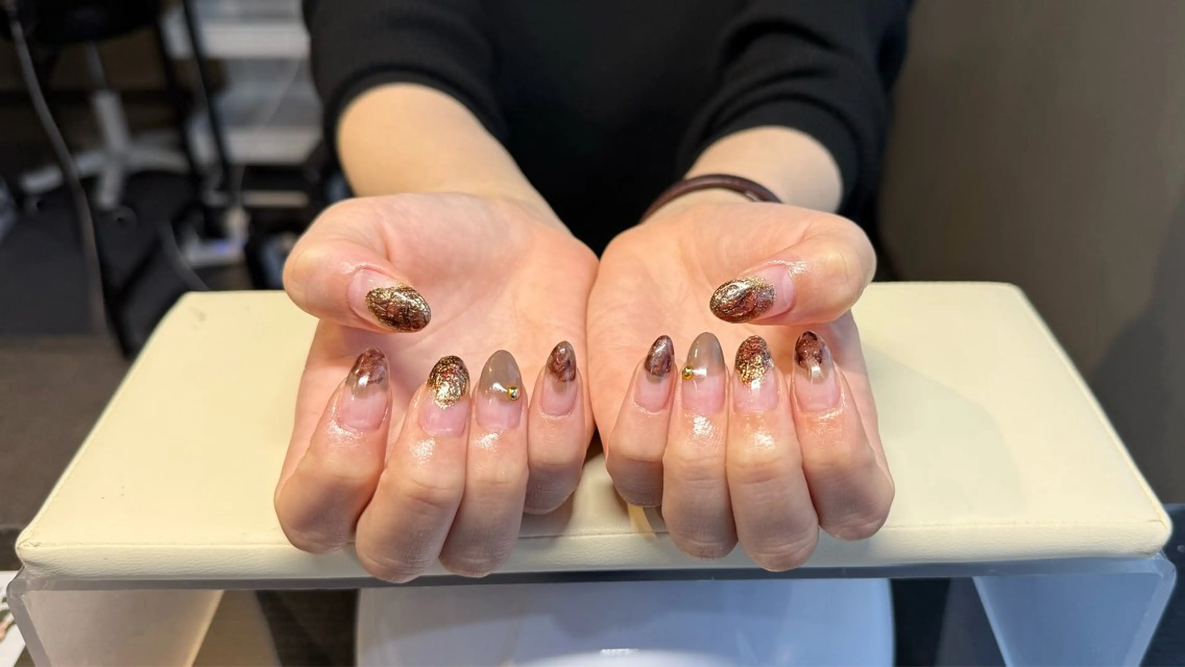 ネイル ニュアンスネイル れいか ⏦ﾟのネイルデザイン