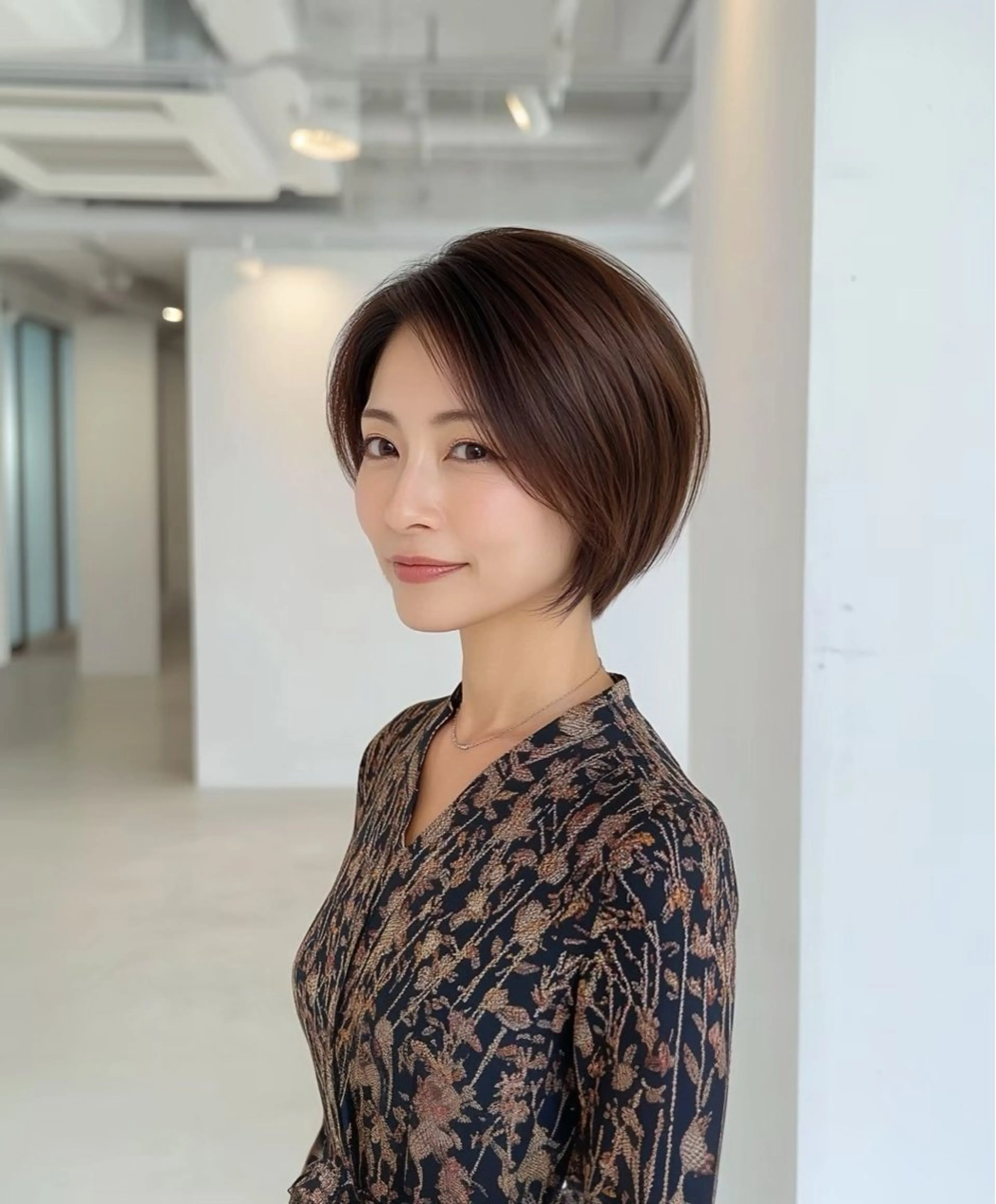 ショート カラー nex the salon所属・白髪率別白髪ぼかし /なおき/表参道のヘアスタイル