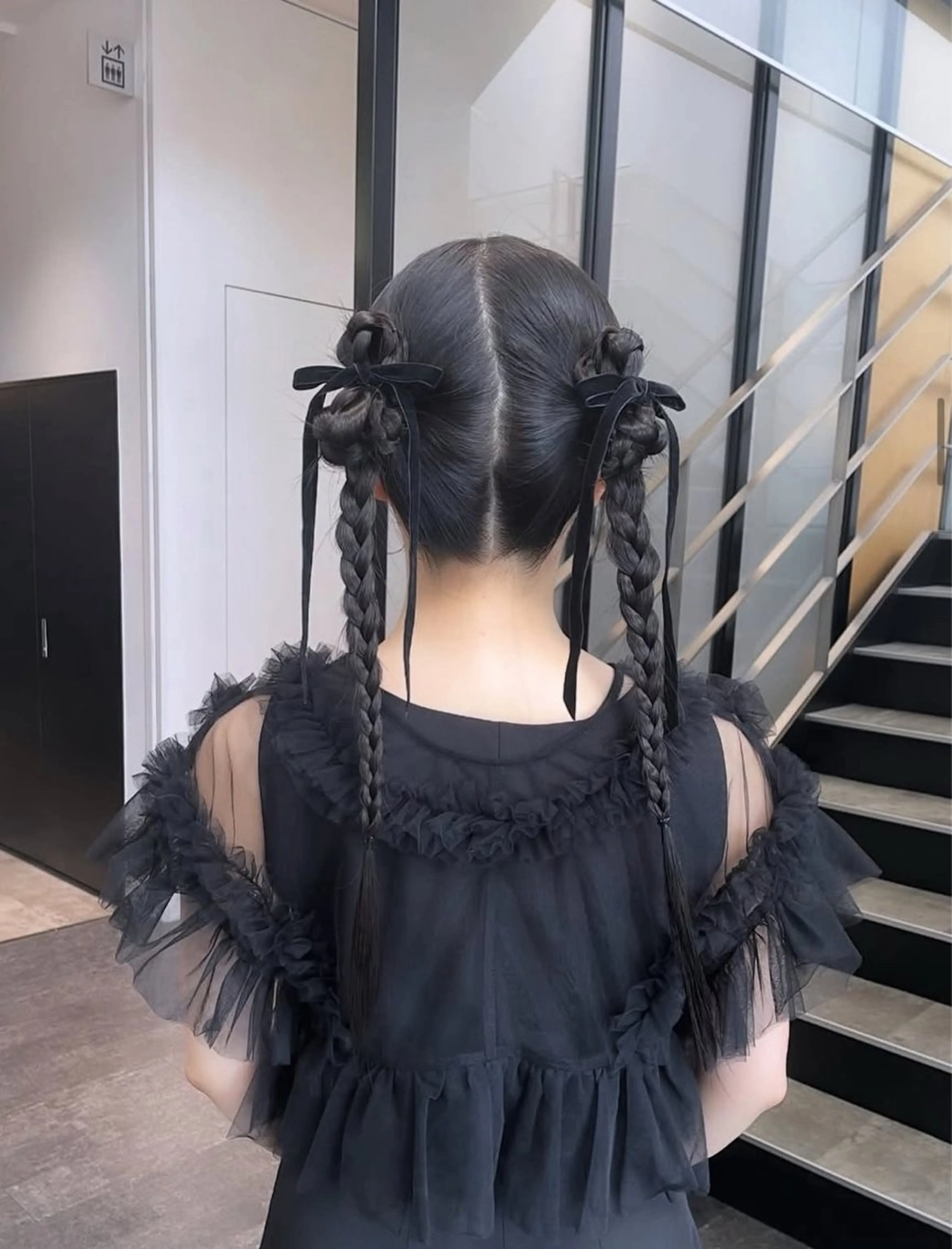 ロング ヘアアレンジ 結婚式・ブライダル デート stylist 🌸 kana.のヘアスタイル