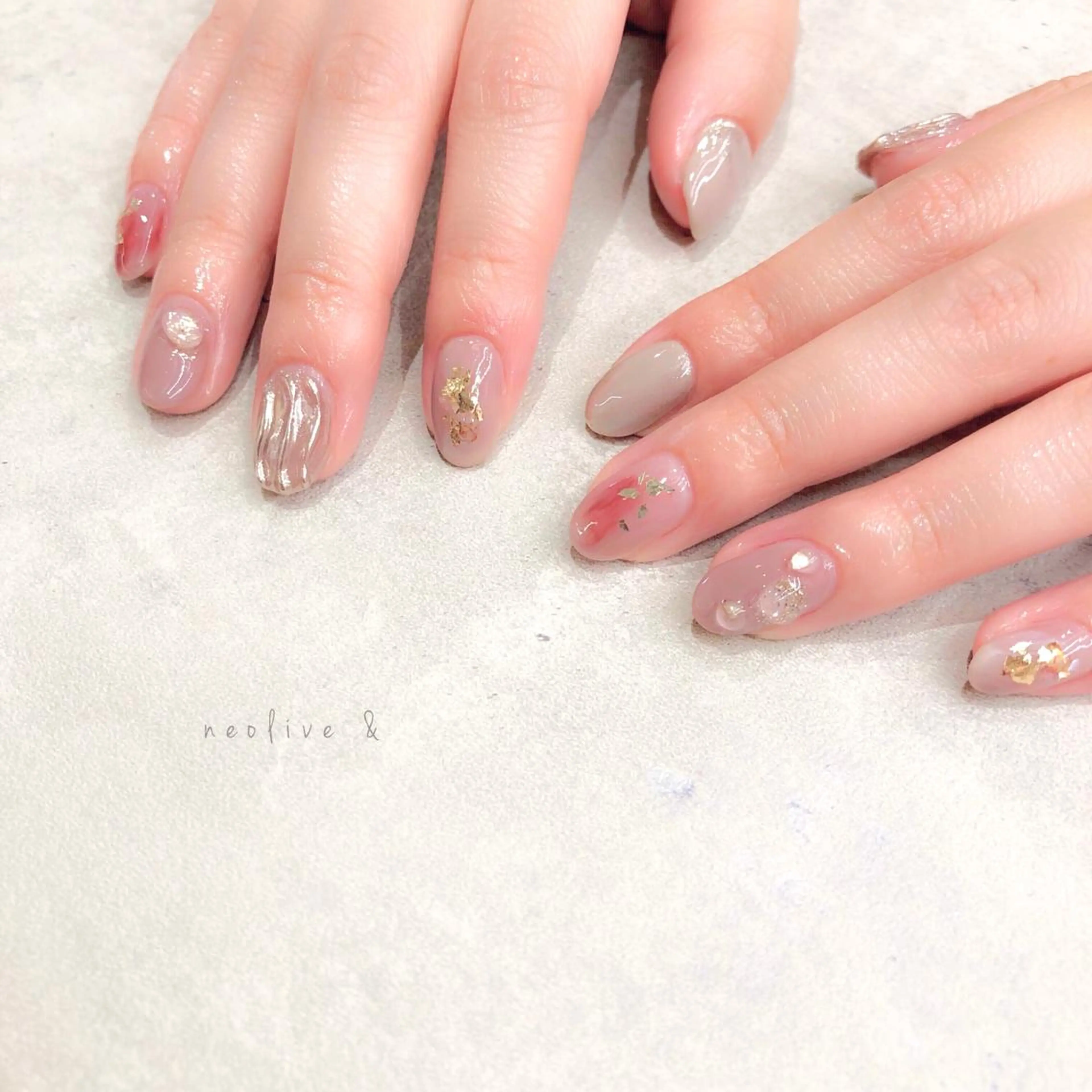 ネイル ハンドネイル Yuriko Omi パラジェル/渋谷のネイルデザイン