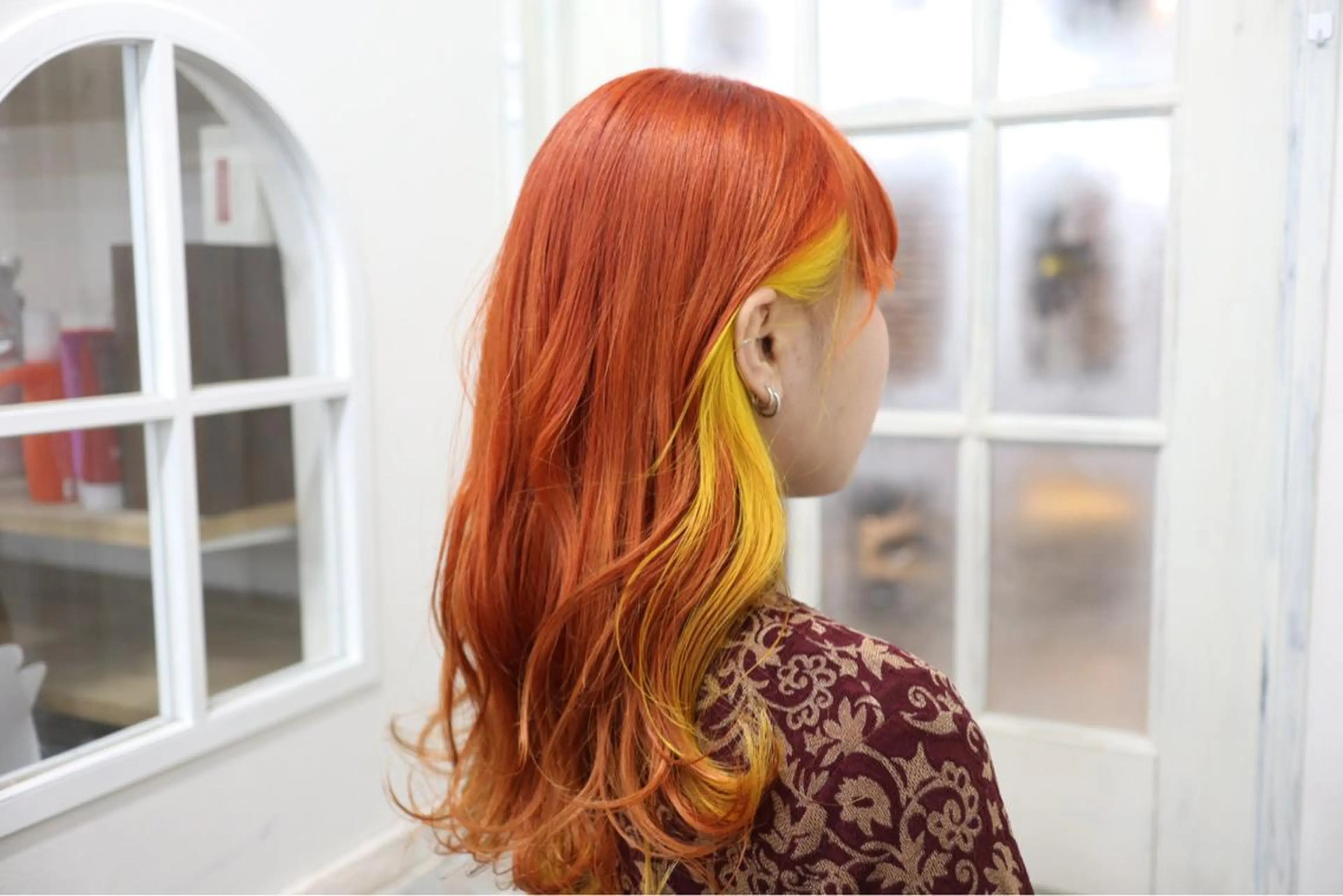 ロング カラー アディクシーカラー ベージュカラー ブリーチ ケアブリーチ ダブルカラー ヘアカラー トリートメント ✨池袋ブリーチ特化 Hibiki✨のヘアスタイル