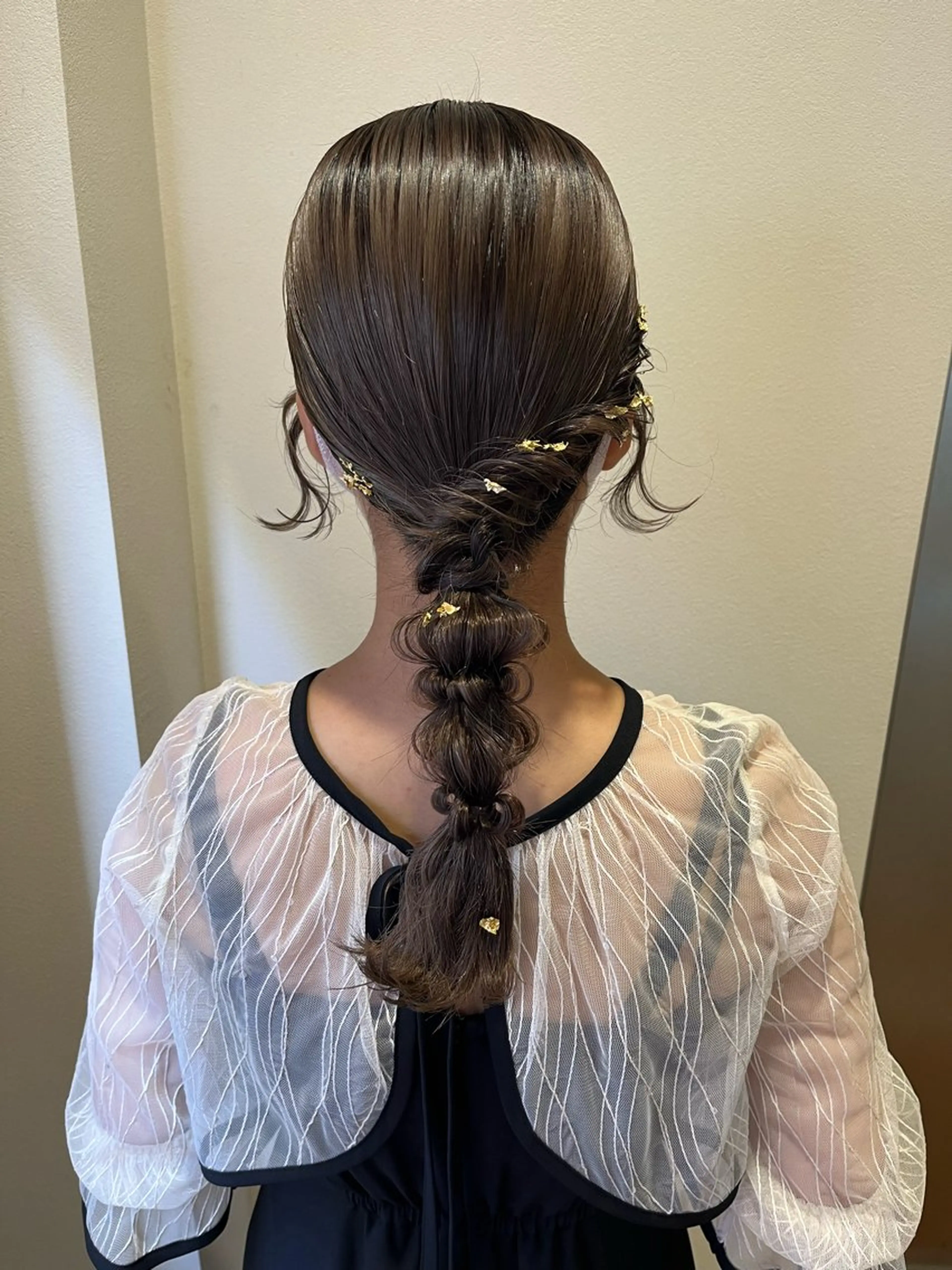 ヘアアレンジ 結婚式・ブライダル ヘアセット サソウ ユリエ🥥のヘアスタイル