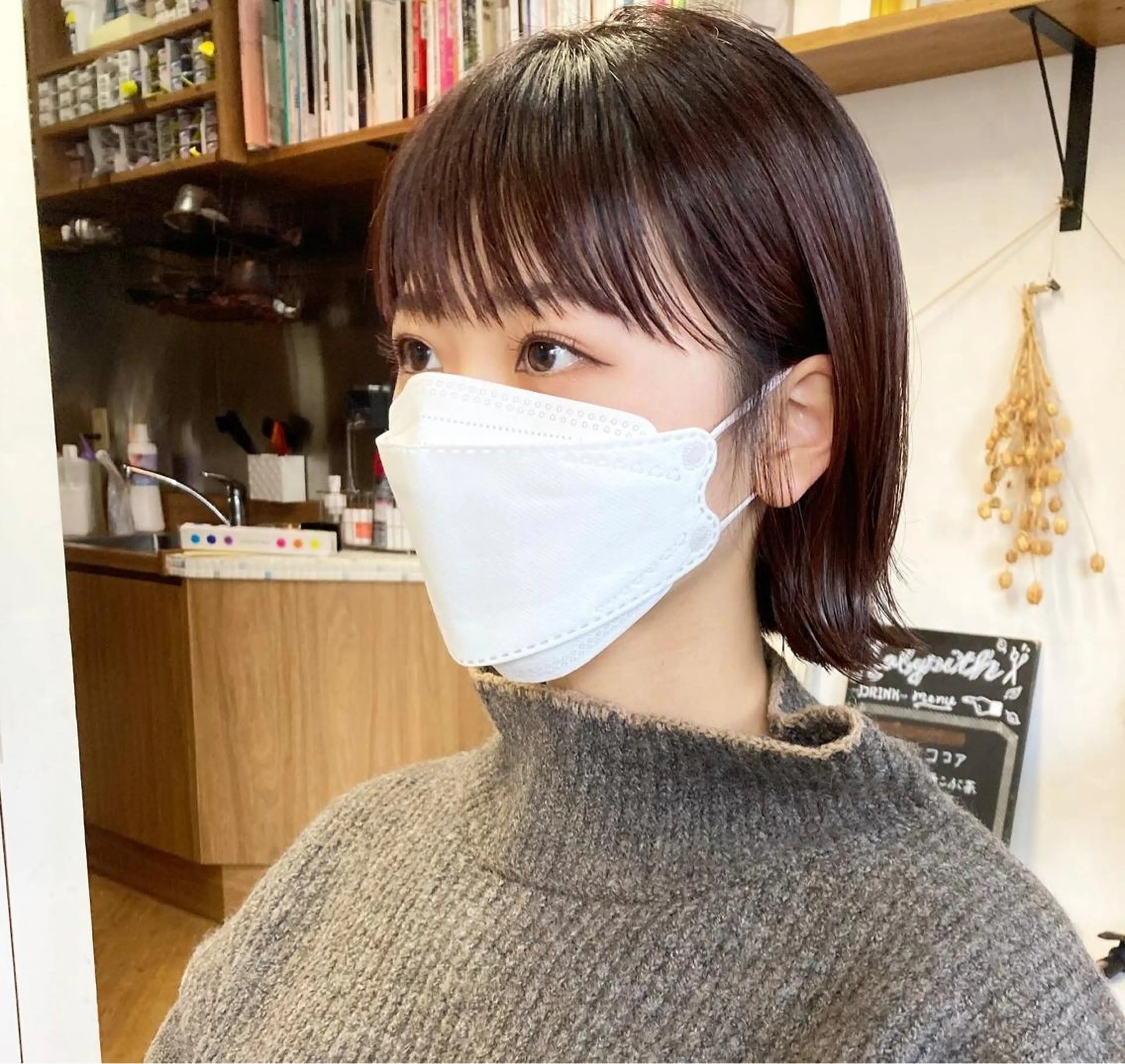 ショート カラー カット ヘアカラー トリートメント Hareru 豊田 修廣のヘアスタイル