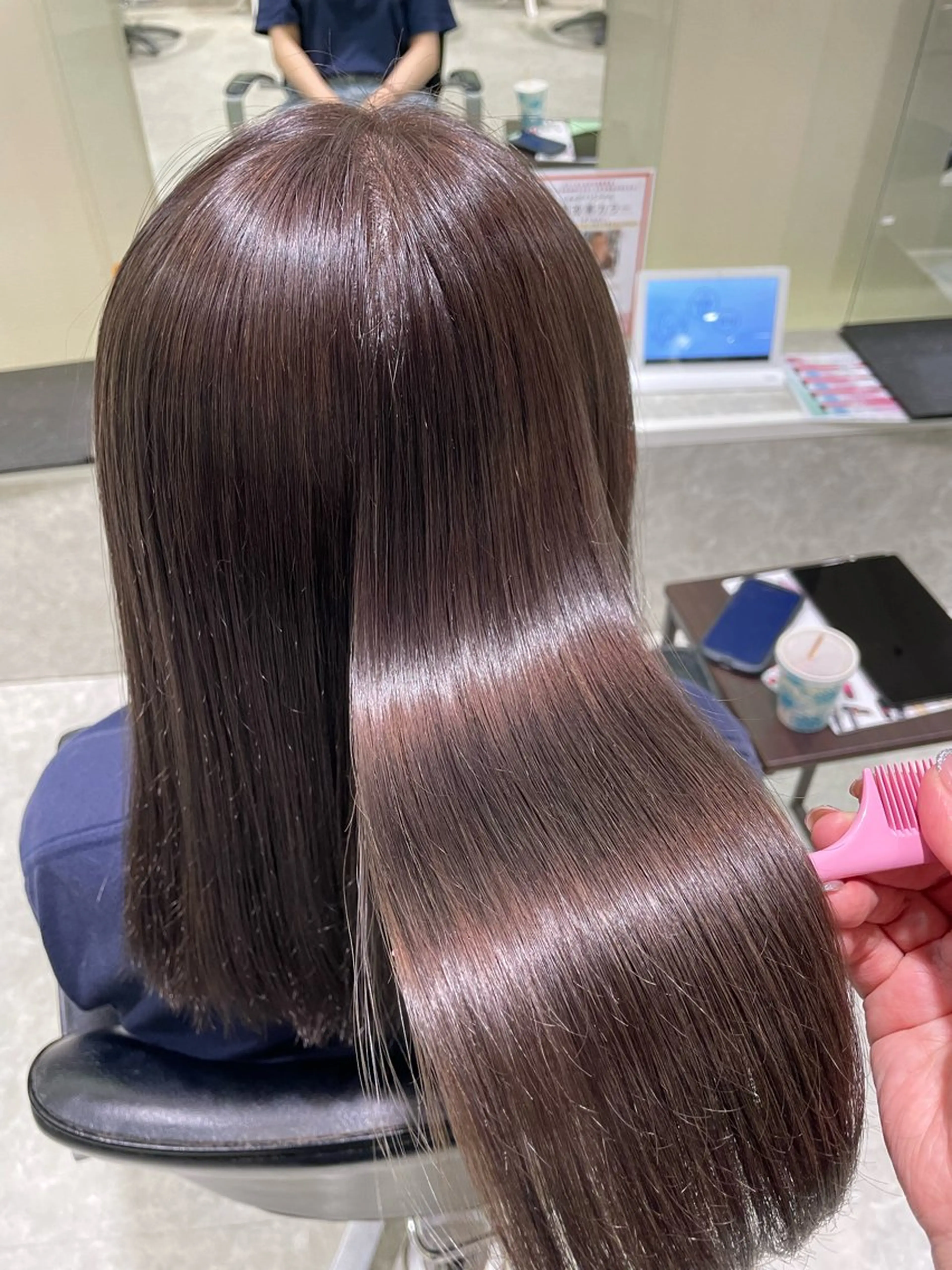 ロング lee甲子園 momokaのヘアスタイル