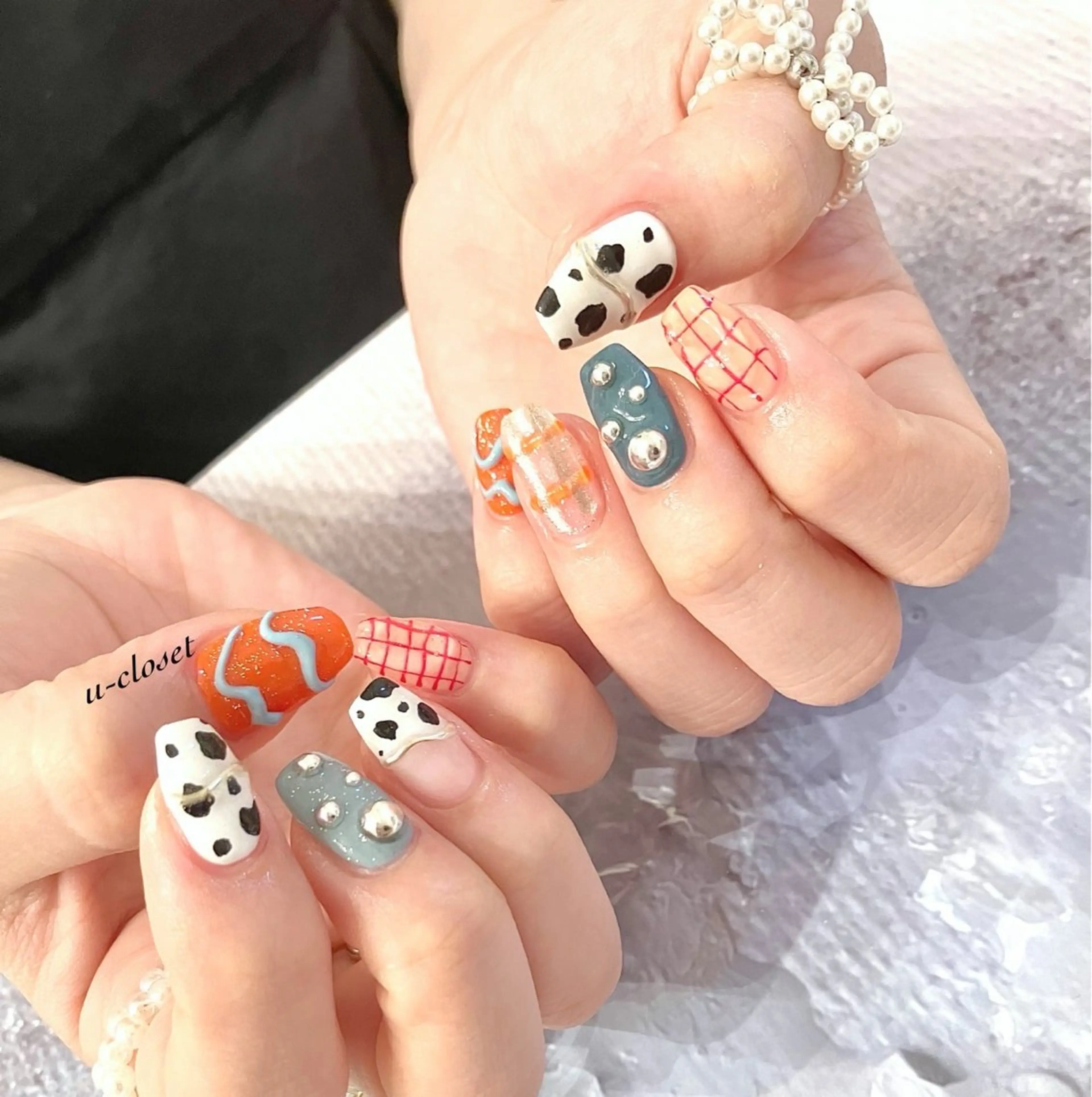 ネイル ハンドネイル u closetのネイルデザイン