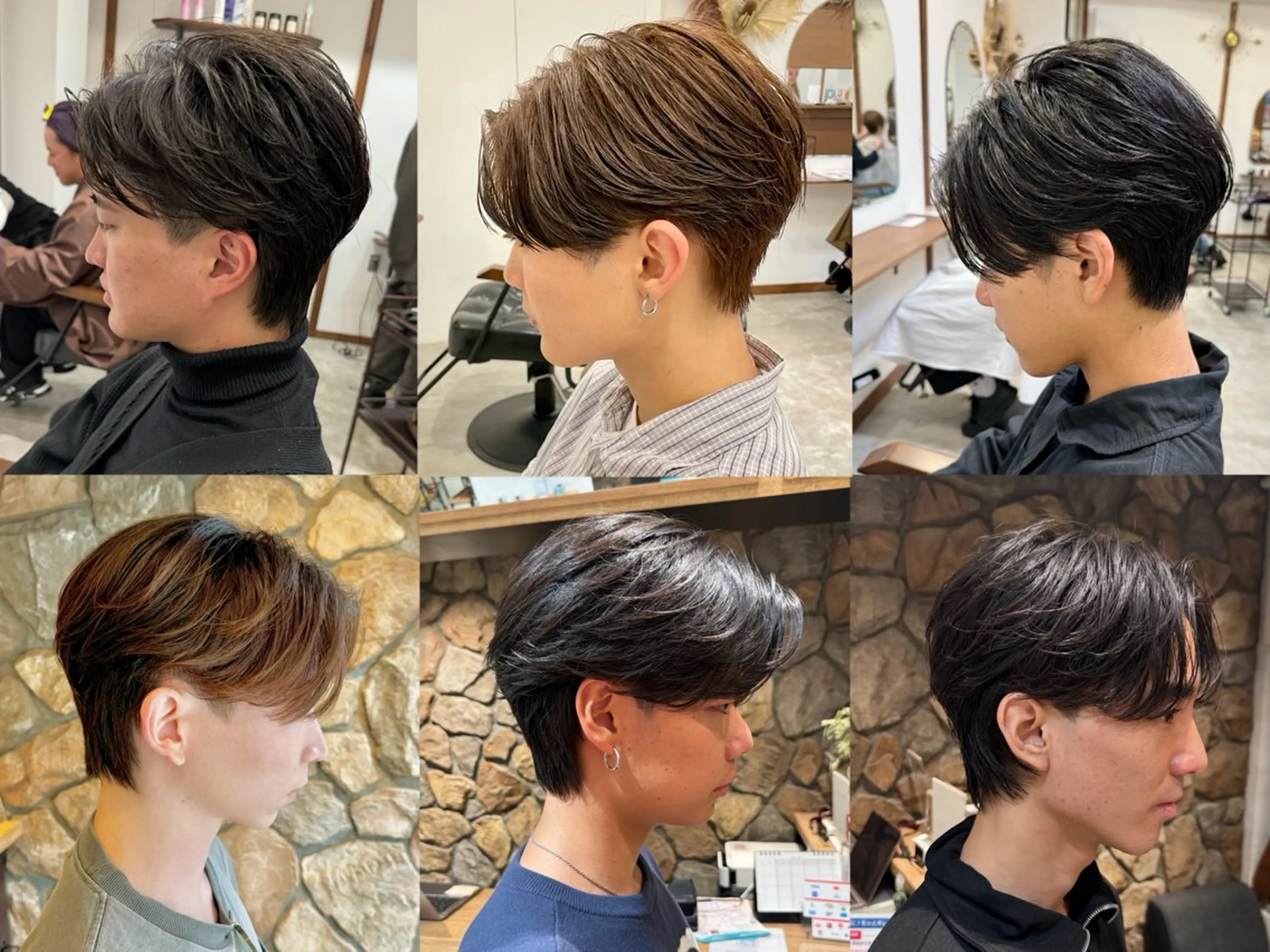 パーマ メンズ フェザーパーマ メンズパーマ カット メンズパーマ/ 津田沼/藤原 侑樹のヘアスタイル