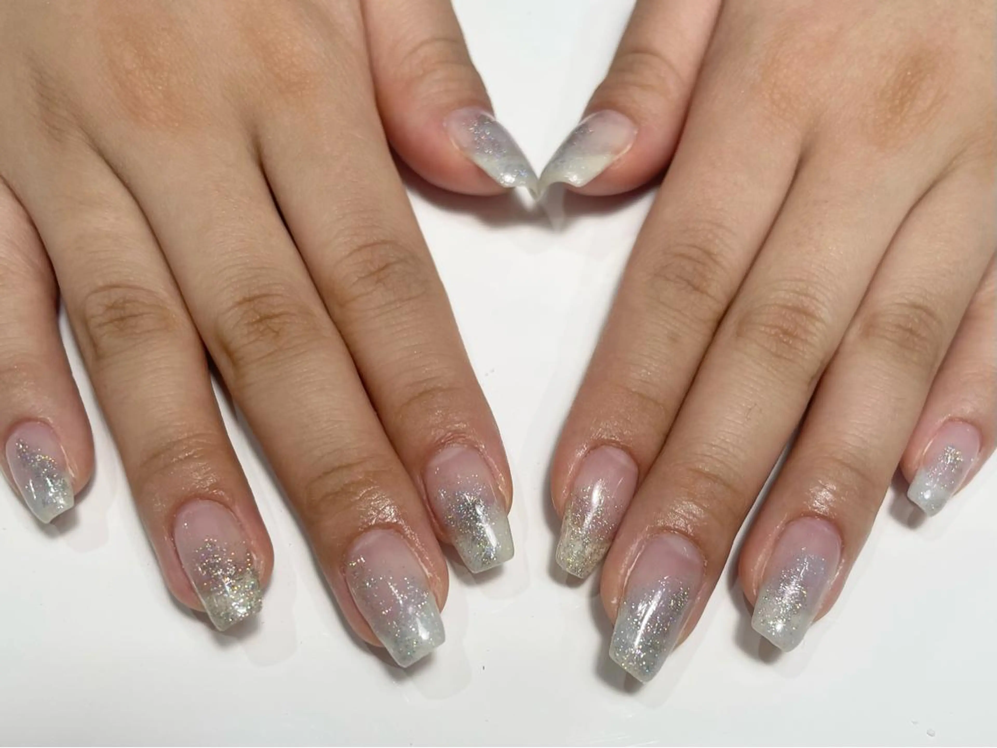 ネイル クリアネイル ニュアンスネイル Ｏ. HARUKAのネイルデザイン