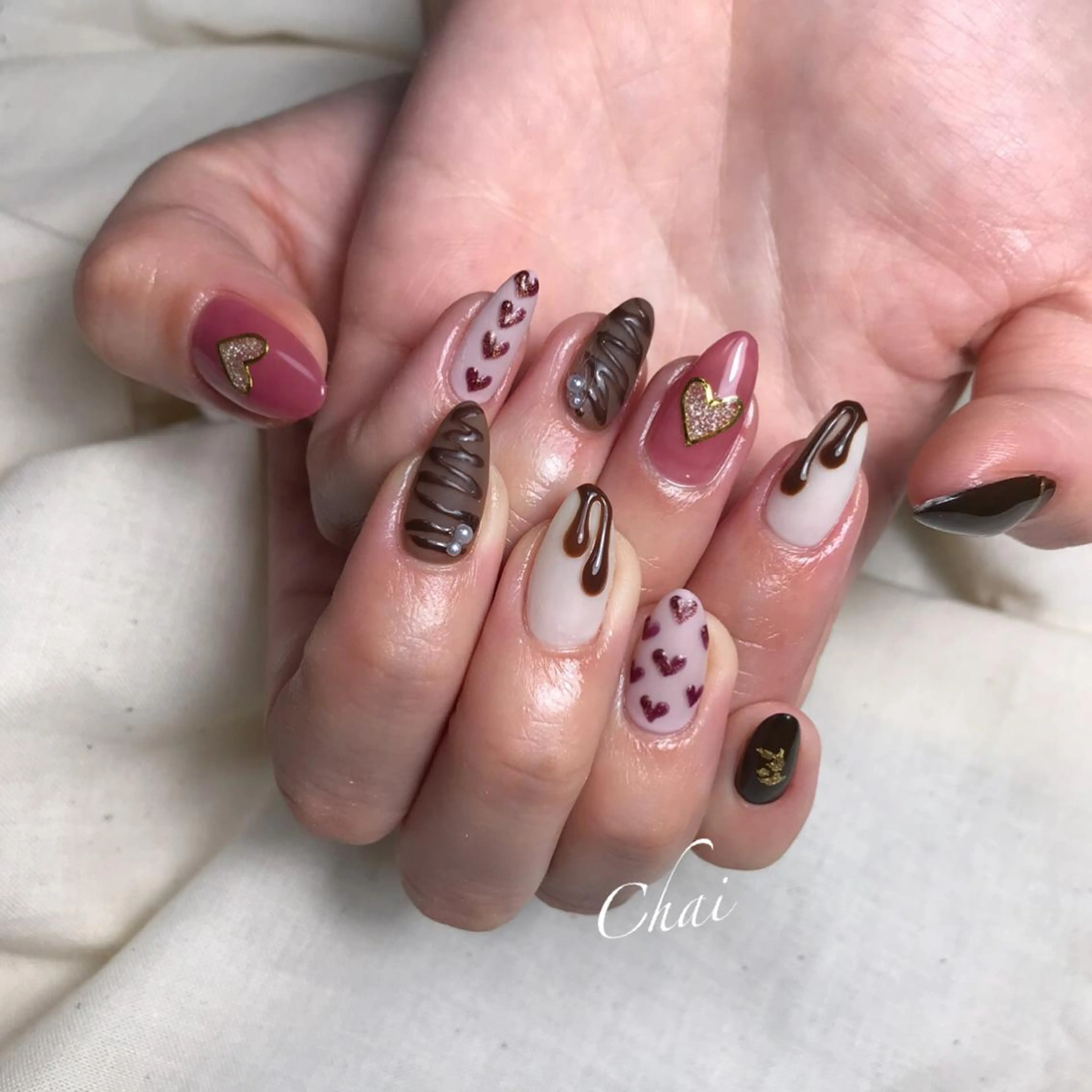 ネイル ハンドネイル 💅chainail _aiのネイルデザイン