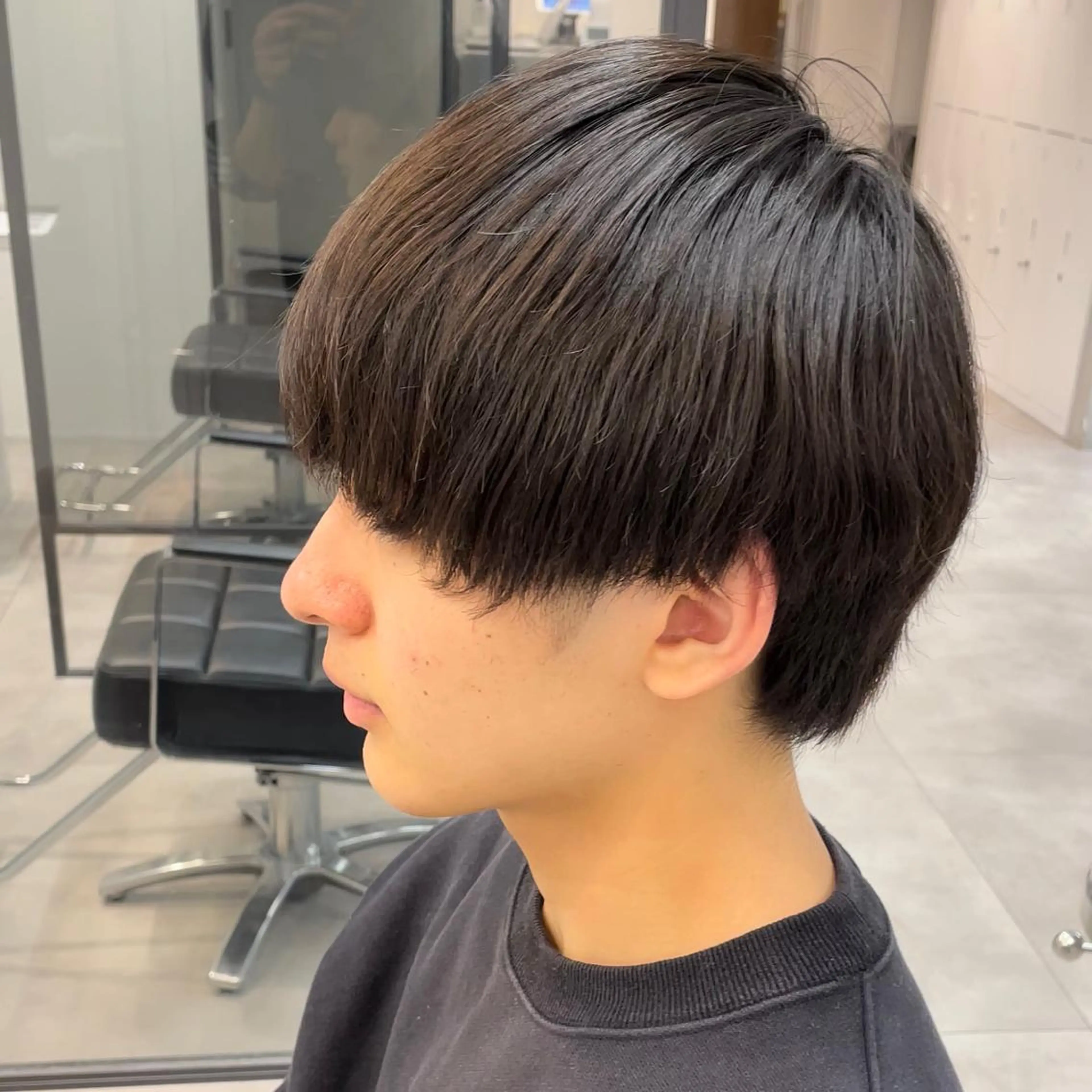 ショート メンズ マッシュ 飯塚 想のヘアスタイル