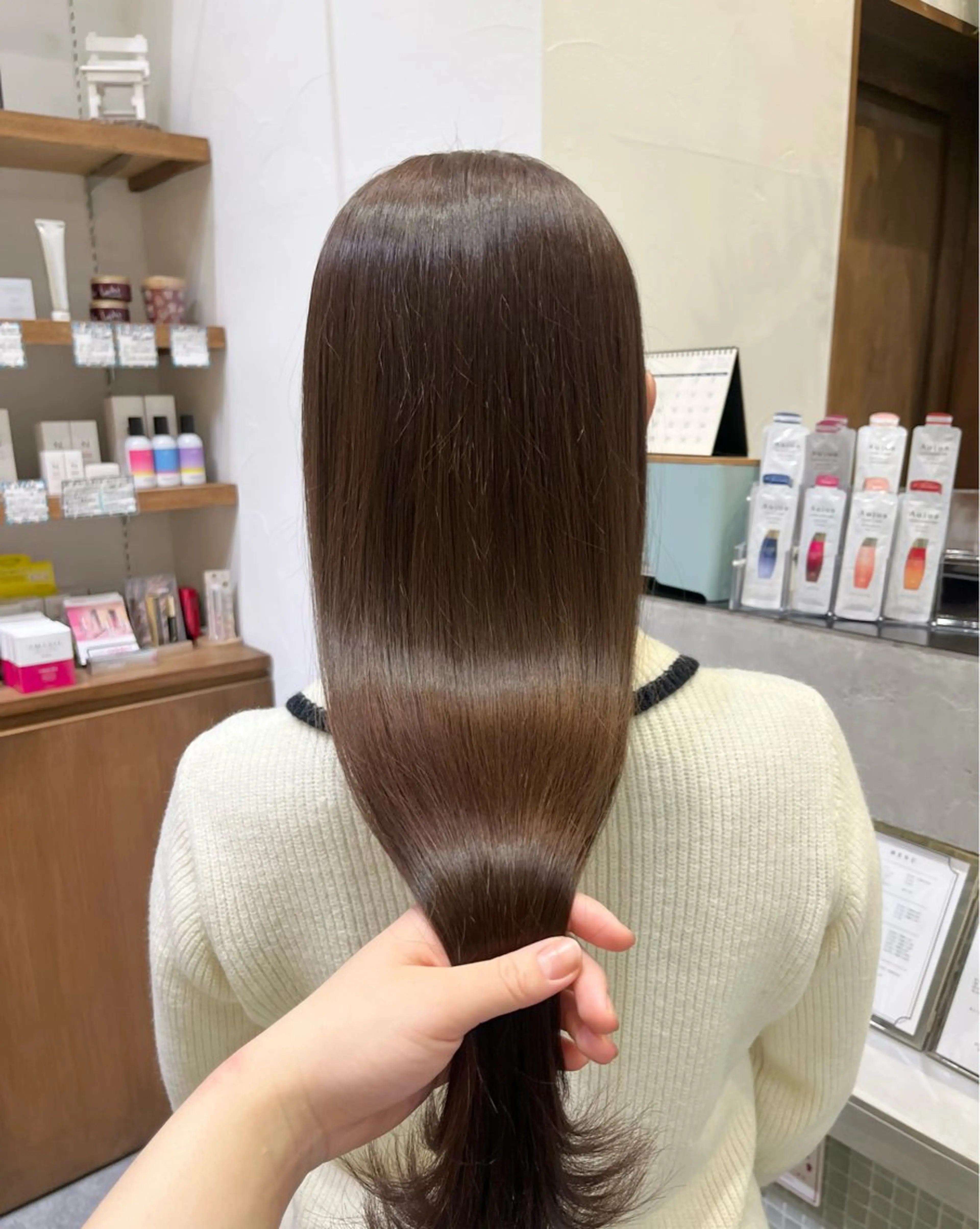 カラー ベージュカラー ブリーチ 透明感カラー ブリーチなしカラー かわいいを＋🎀𖤐 上品hair/ 星愛のヘアスタイル