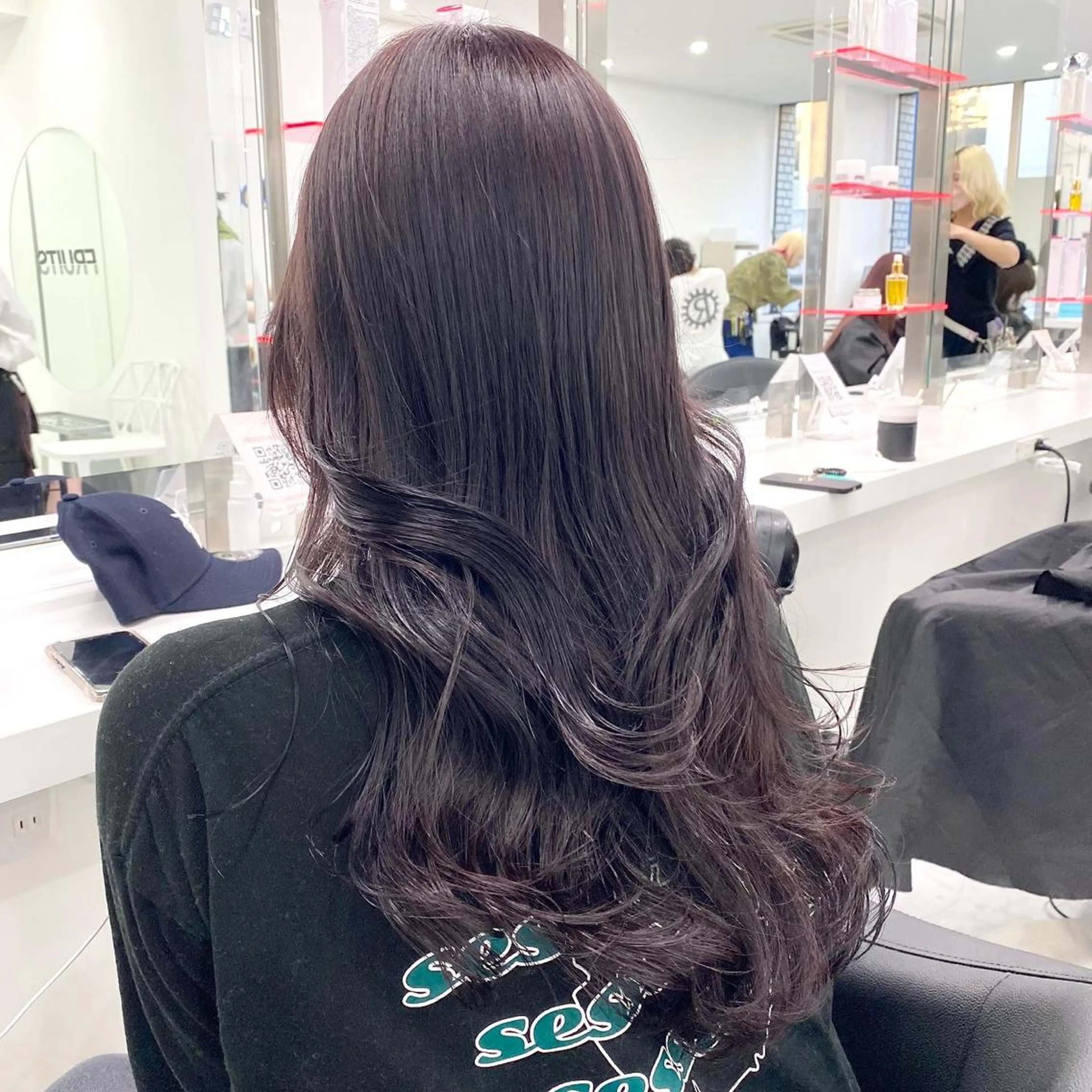 ロング カラー ヘアアレンジ ブリーチなしトレンド SHUSAKUのヘアスタイル