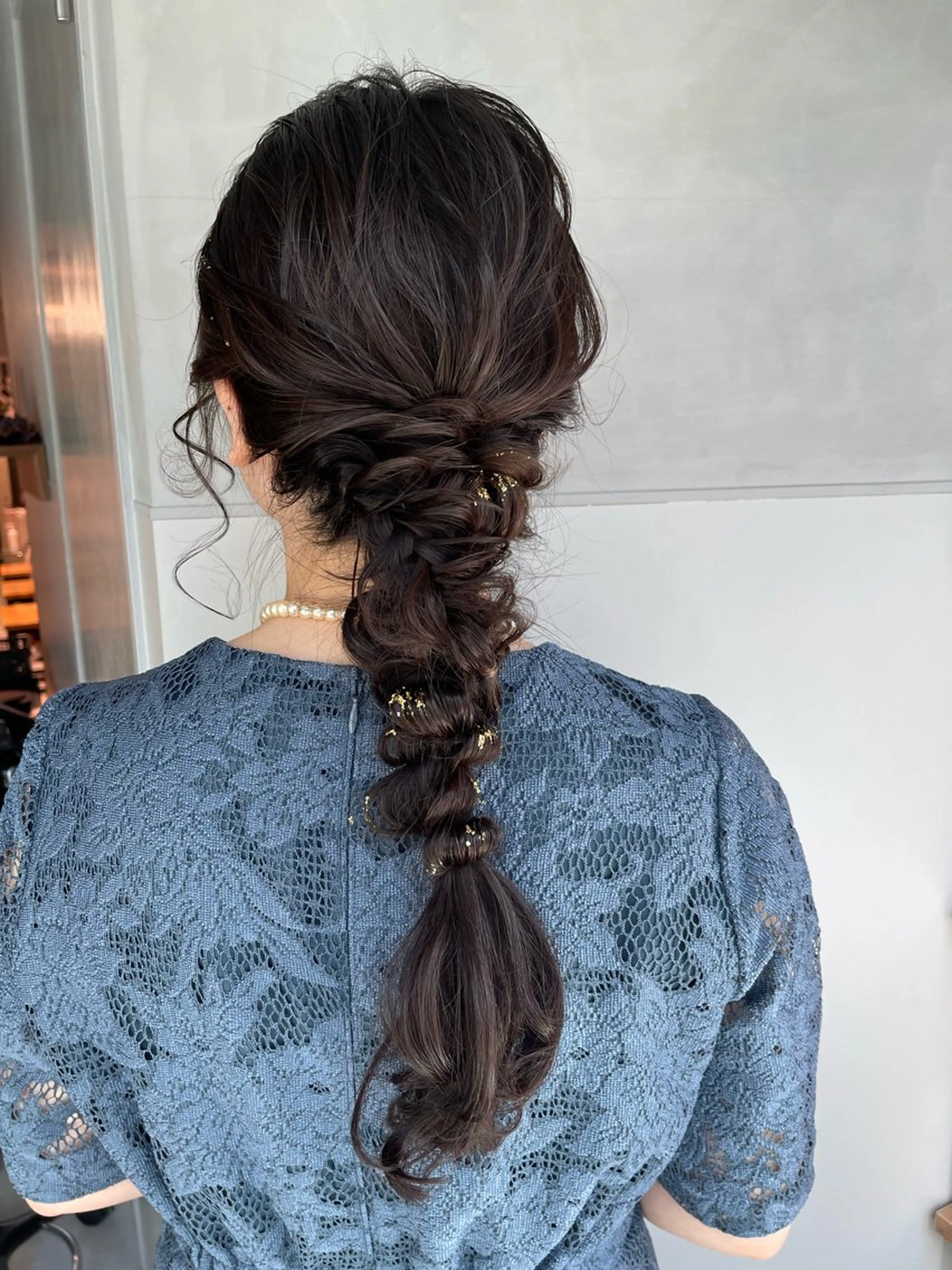 ヘアアレンジ 結婚式・ブライダル 卒業式のヘアスタイル charm《銀座》 ヘアセット/縮毛矯正のヘアスタイル