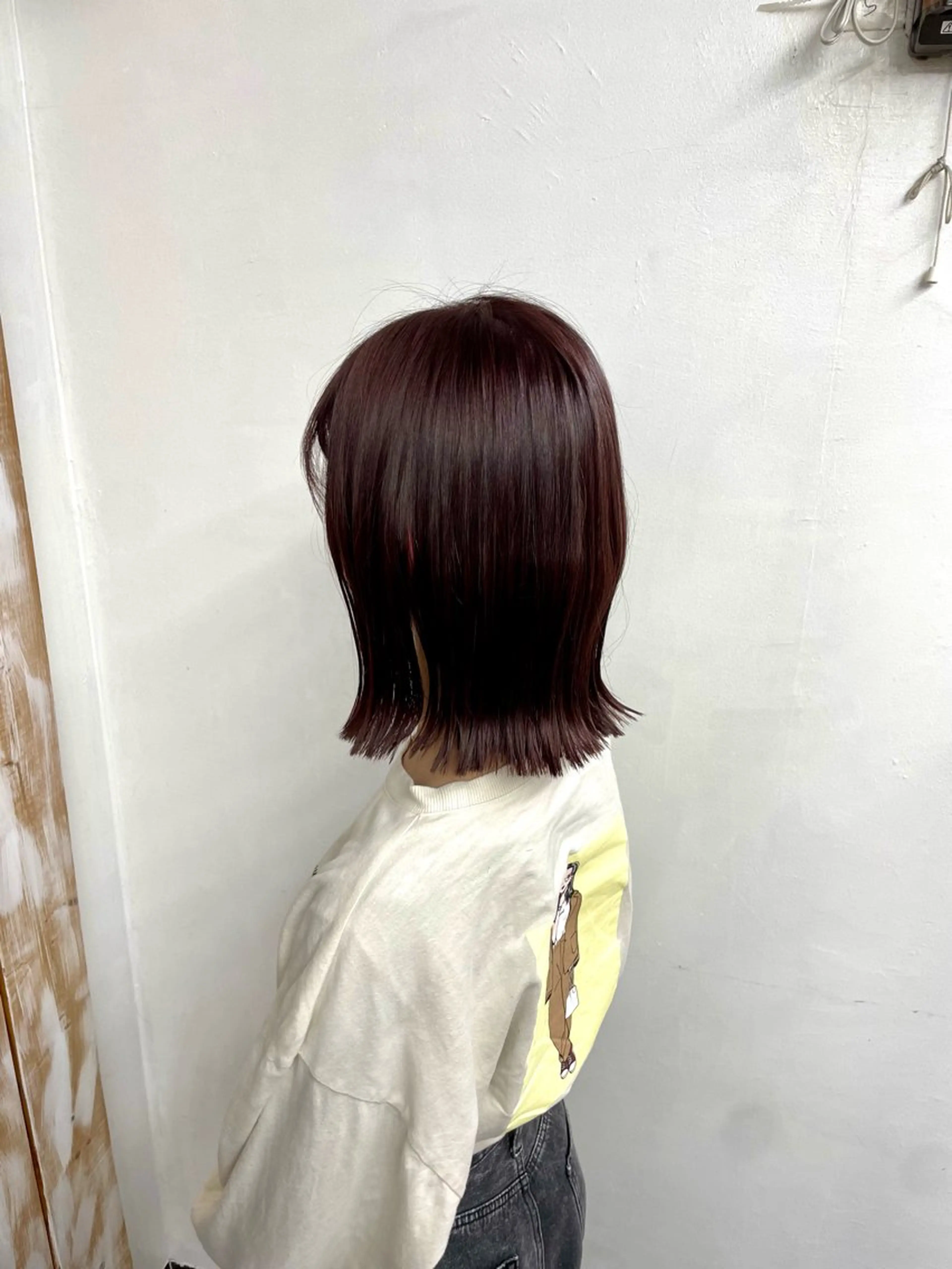 カラー ピンクカラー カット ヘアカラー SFIDA みつえのヘアスタイル