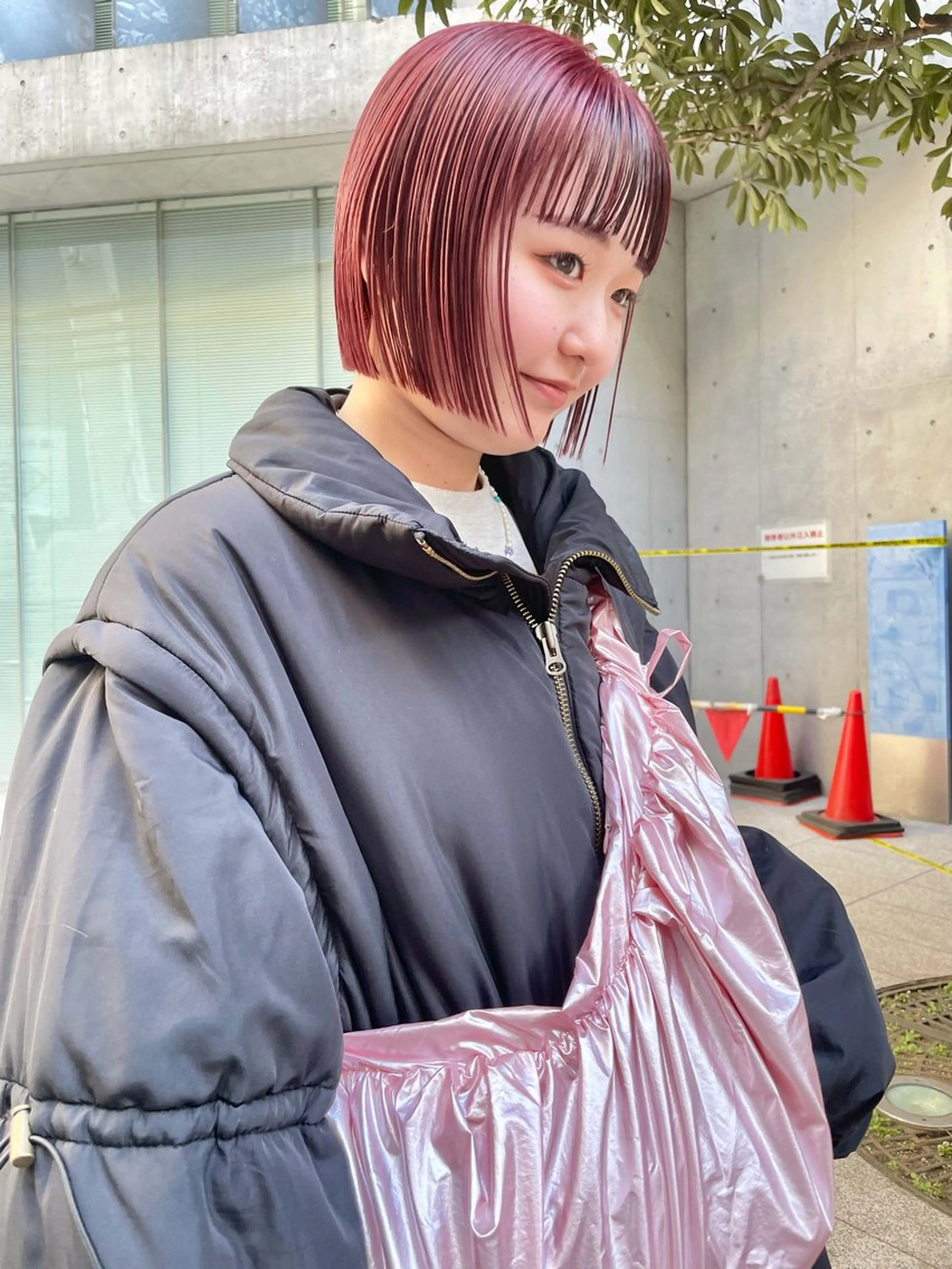 ショート ヘアカラー ダブルカラー🫐 /まゆ🎀のヘアスタイル