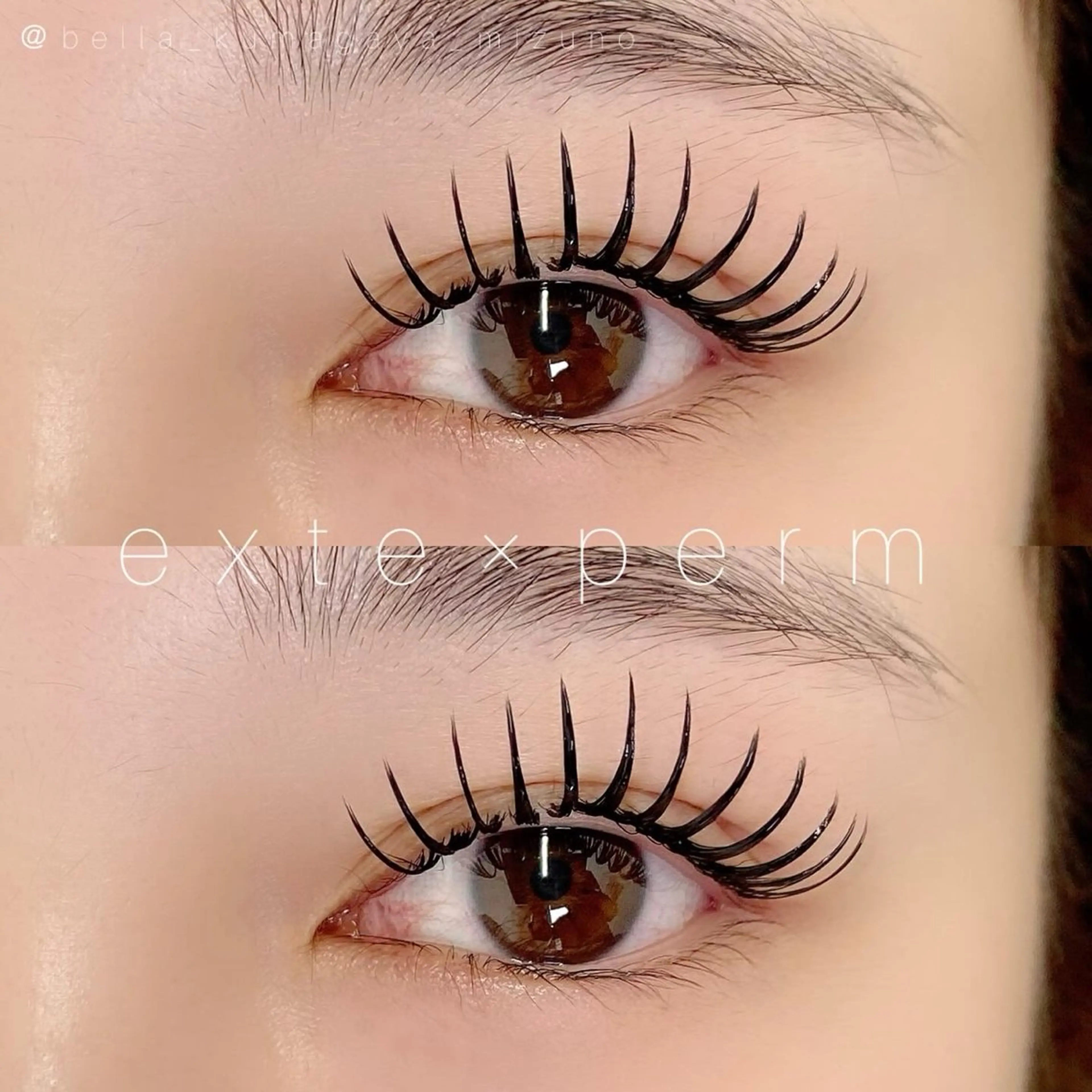 マツエク・マツパ バインドロック 水野 彩美のマツエク・マツパデザイン