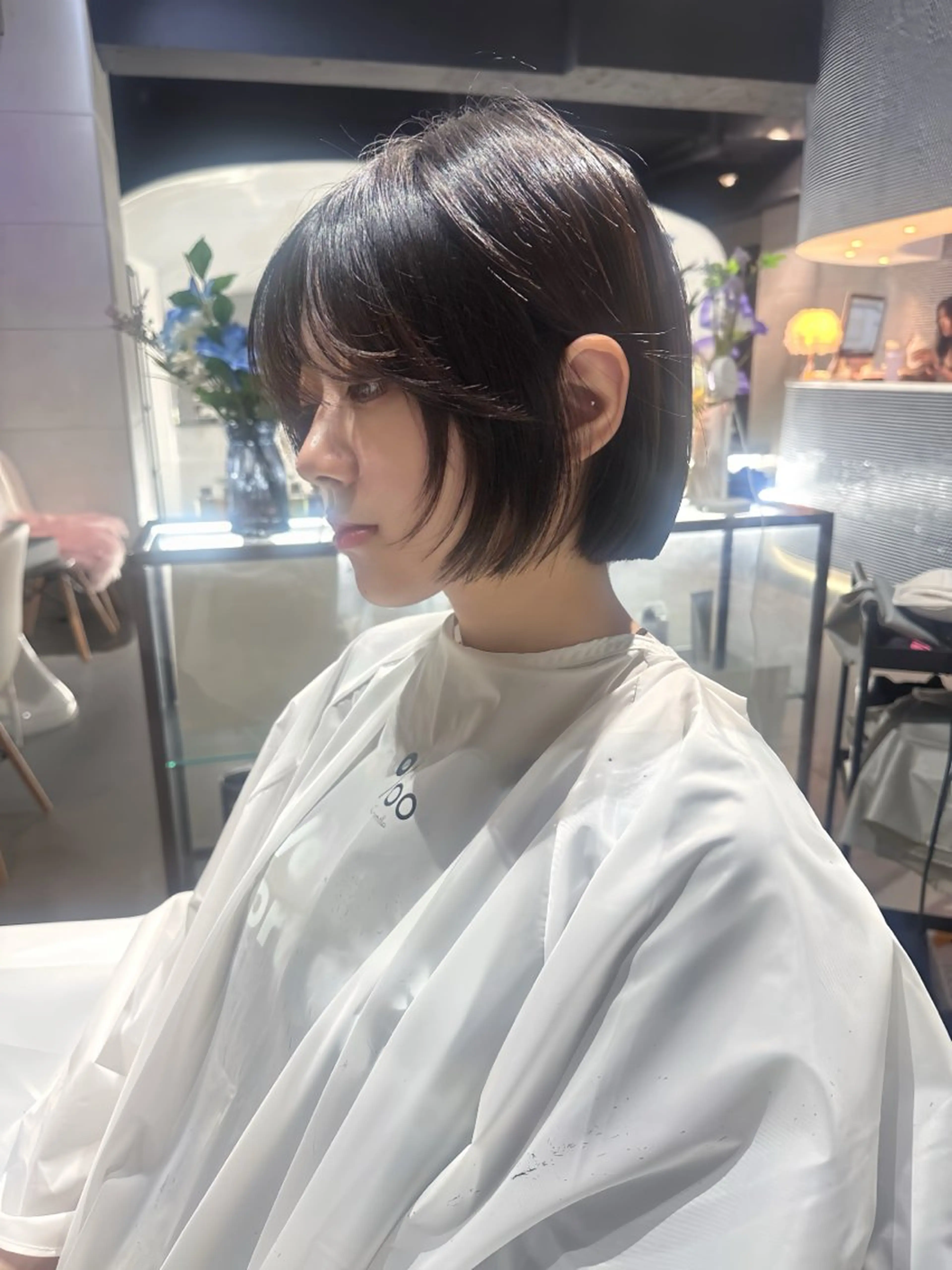 カット RiA/レイヤーカッ ト/ハッシュカットのヘアスタイル