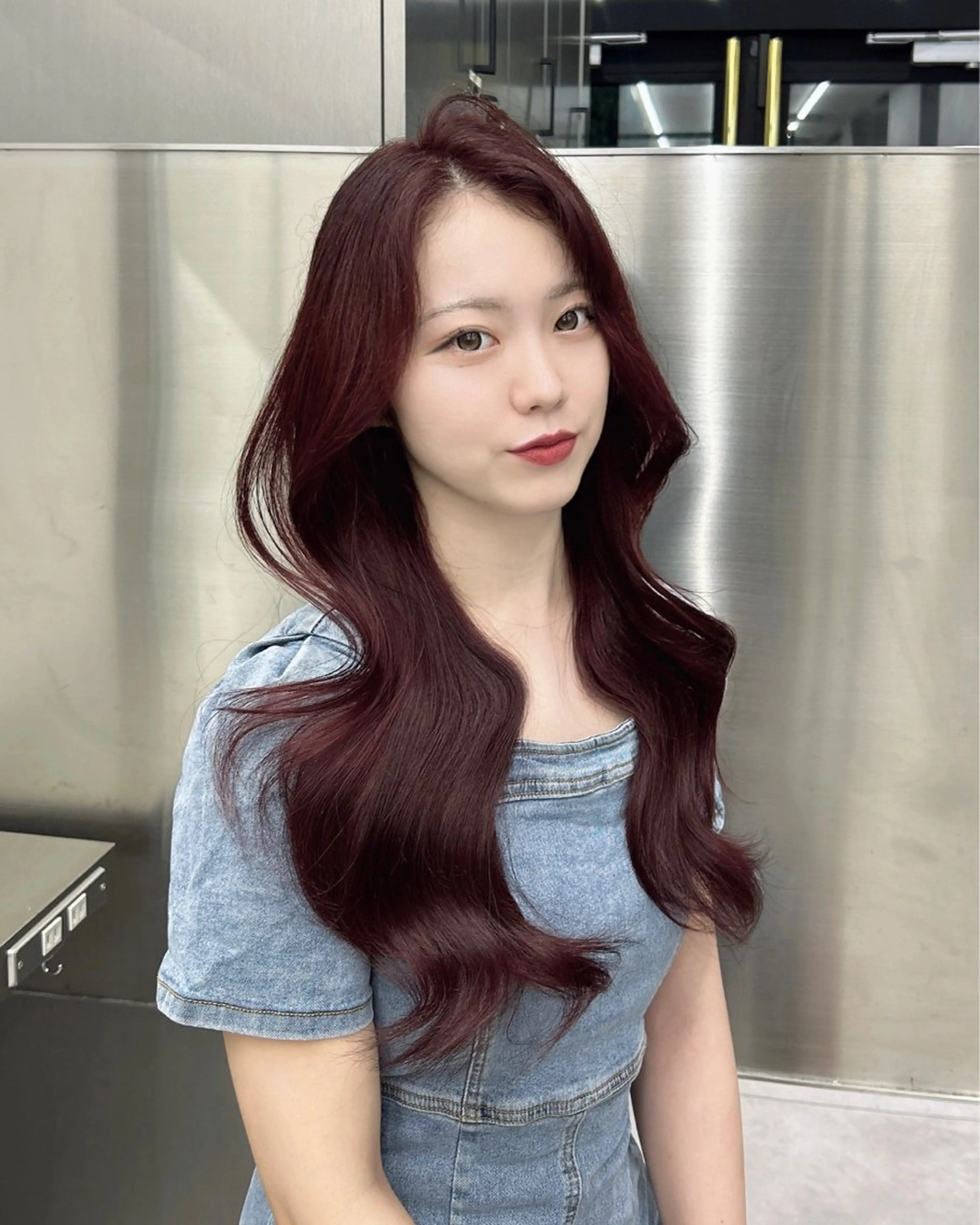 ロング カラー MAEUL NAGOYA所属・⛓ワンホンレイヤー 🥀🖤/あいりのヘアスタイル