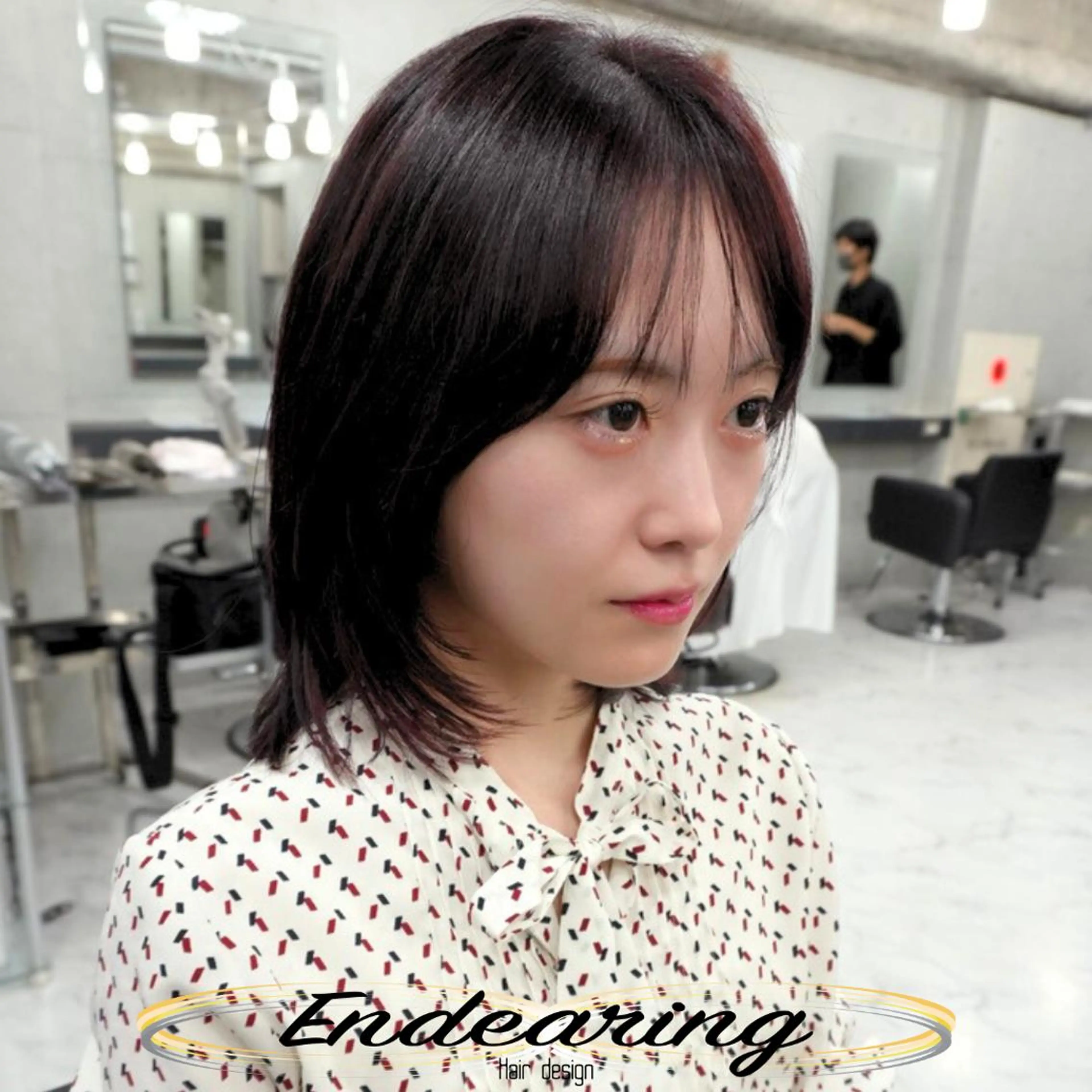 カラー ピンクカラー カット ヘアカラー 柳田 怜那/銀座 Endearingのヘアスタイル