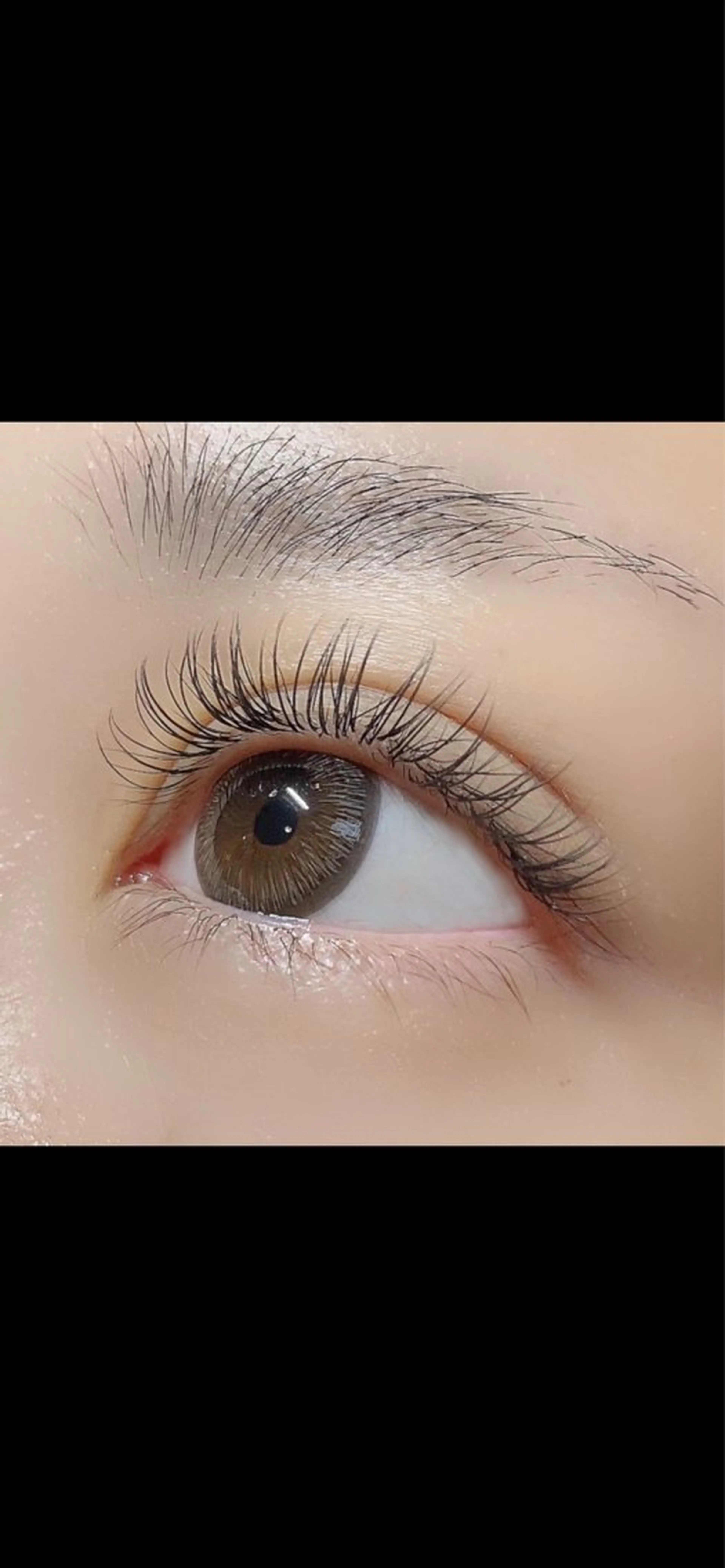 フラットラッシュ100本まで付け放題(片目50本ずつ)☆LED使用※4月末までご来店の方限定の写真