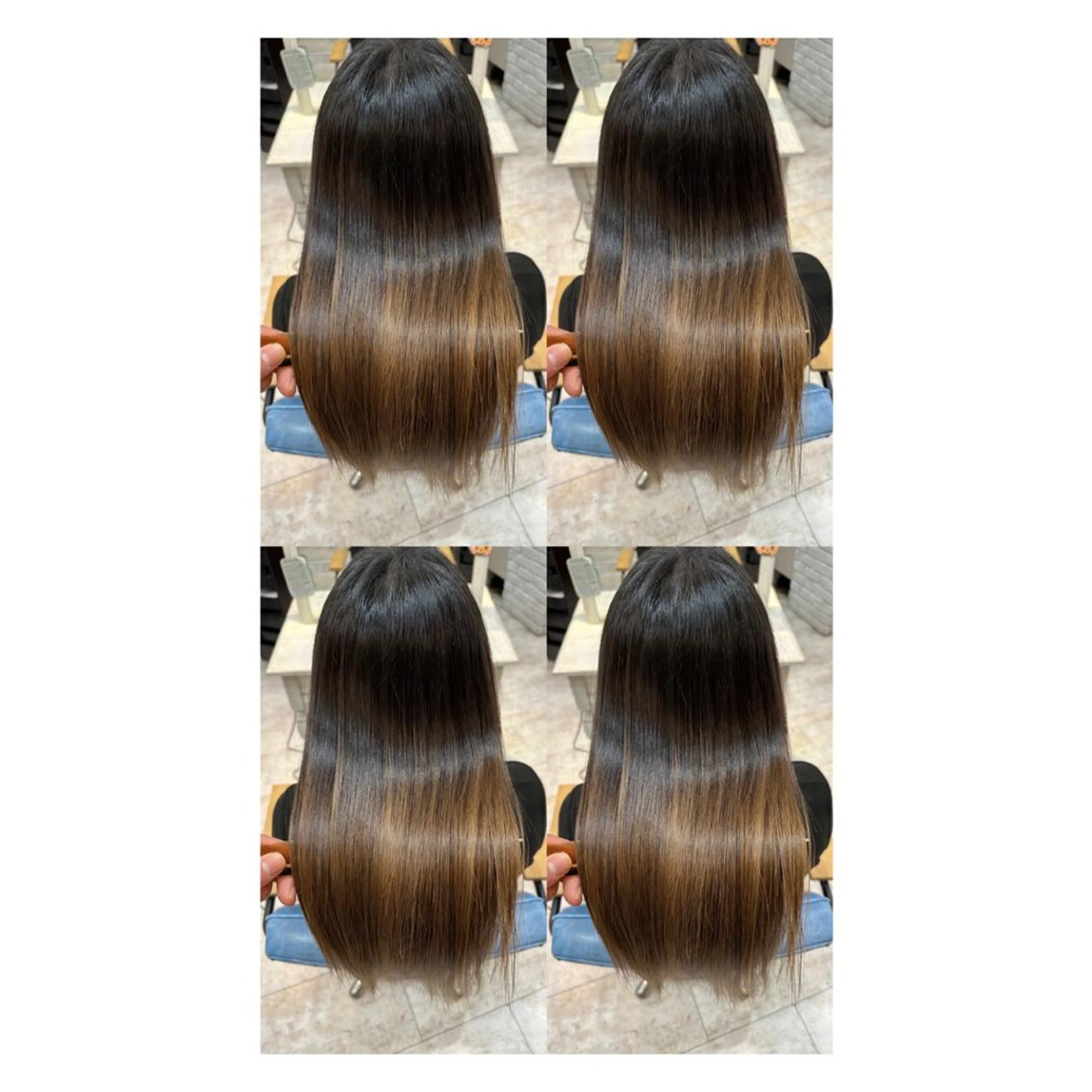 ロング カラー カット ヘアカラー トリートメント 店長✨レイヤー✖️ 髪質改善✖️韓国ヘアのヘアスタイル