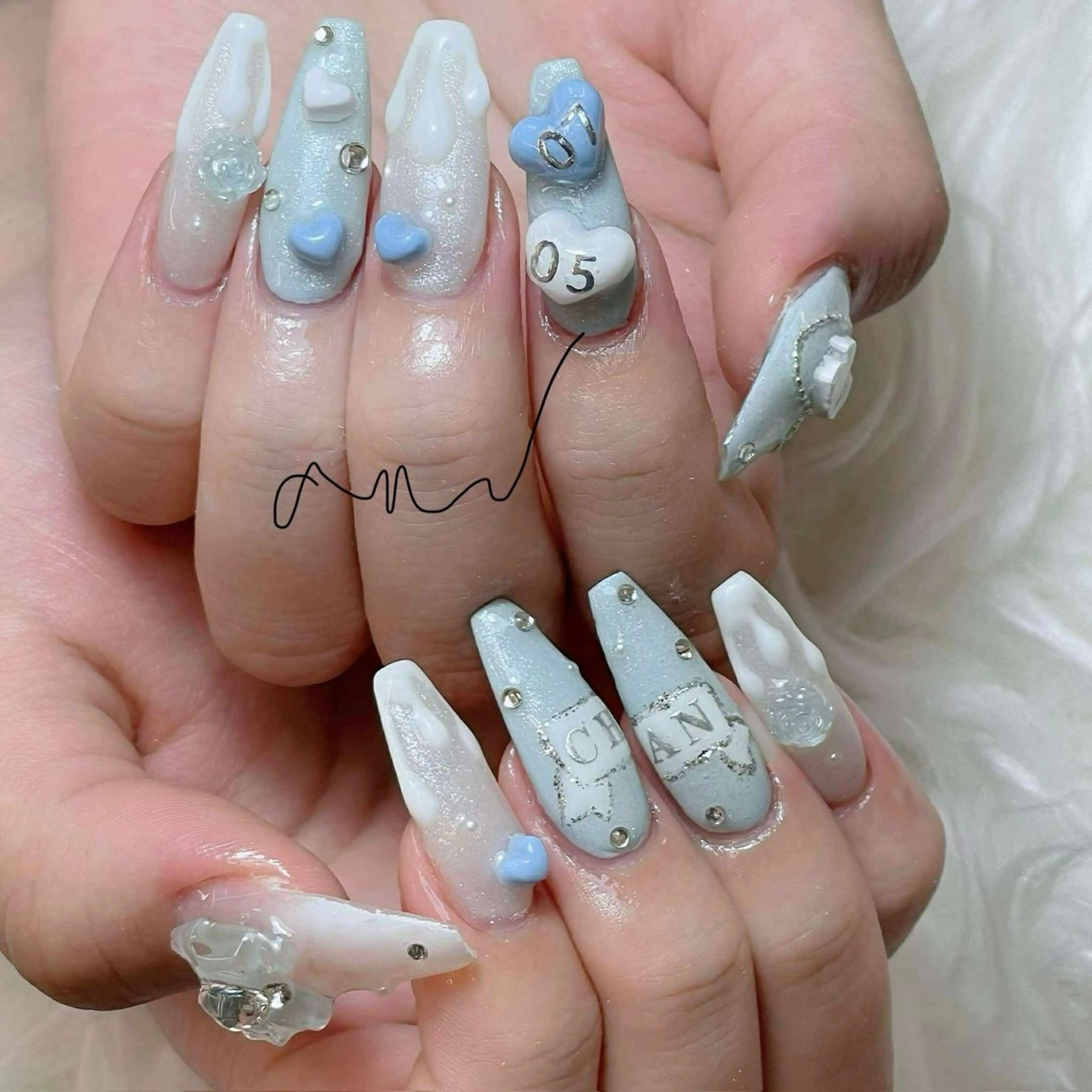 ネイル ハンドネイル Anh 高田馬場のネイルデザイン