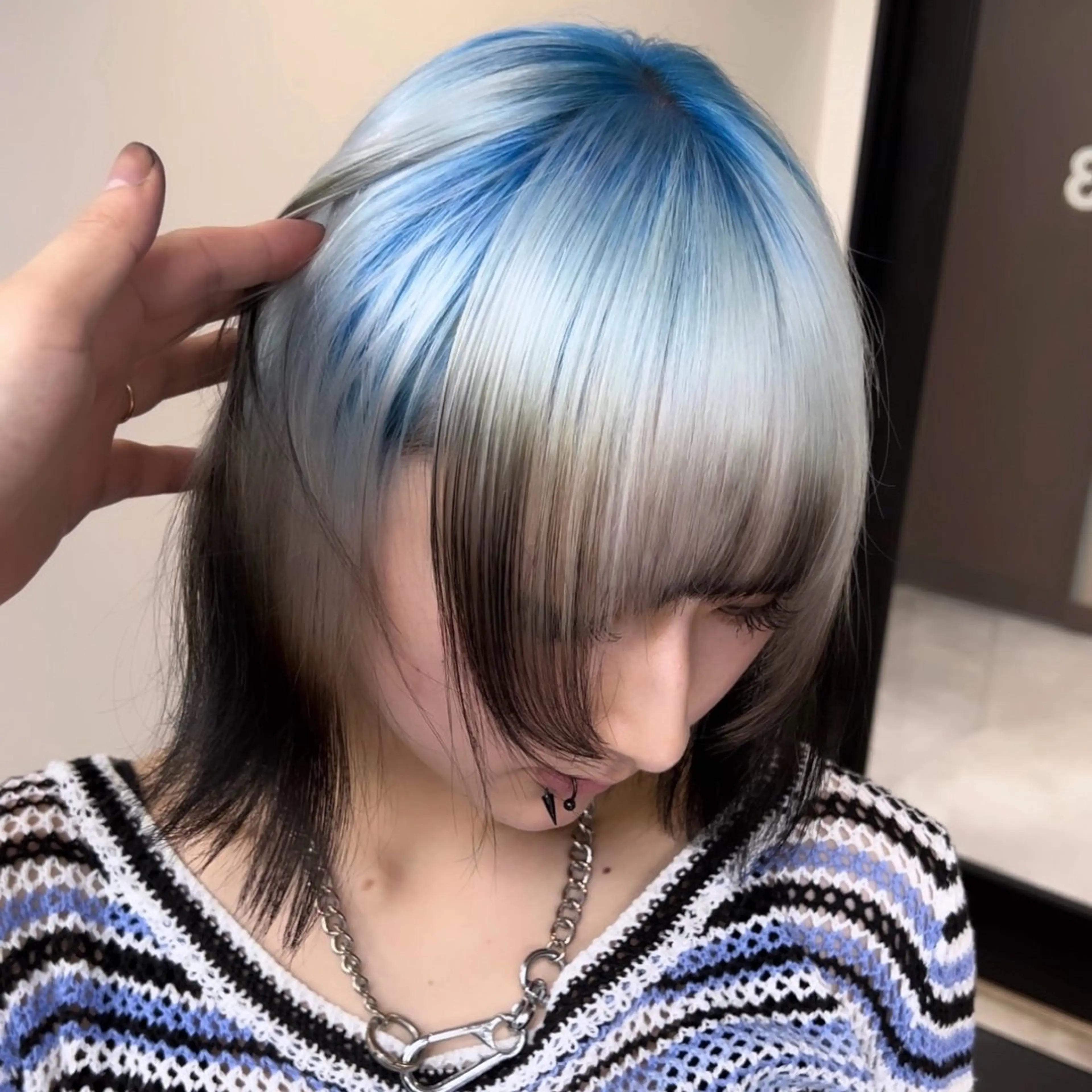 ミディアム カラー ヘアカラー Ren. 🦋デザインカラーのヘアスタイル