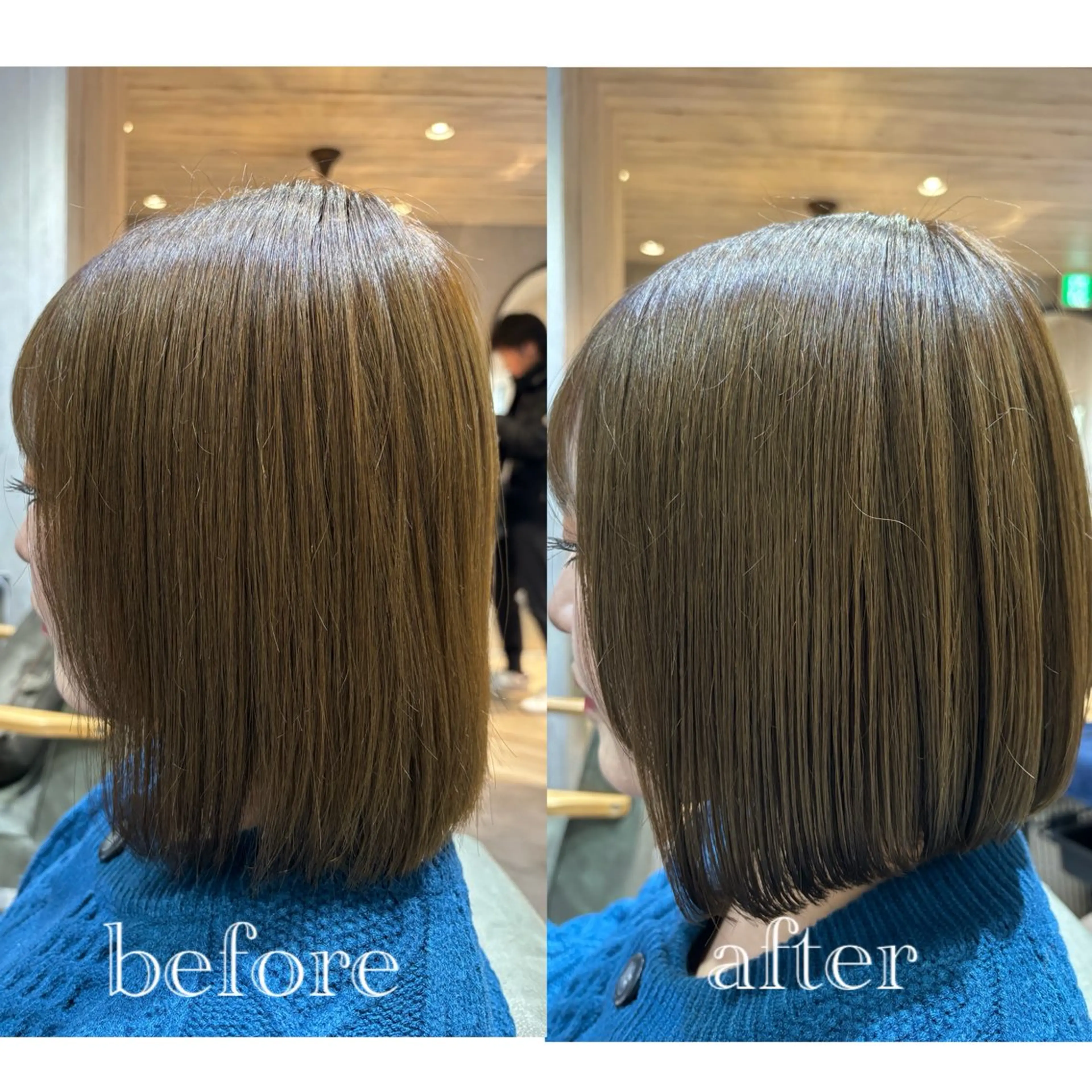 ショート カット ✨似合わせボブ✨ 縮毛矯正のヘアスタイル