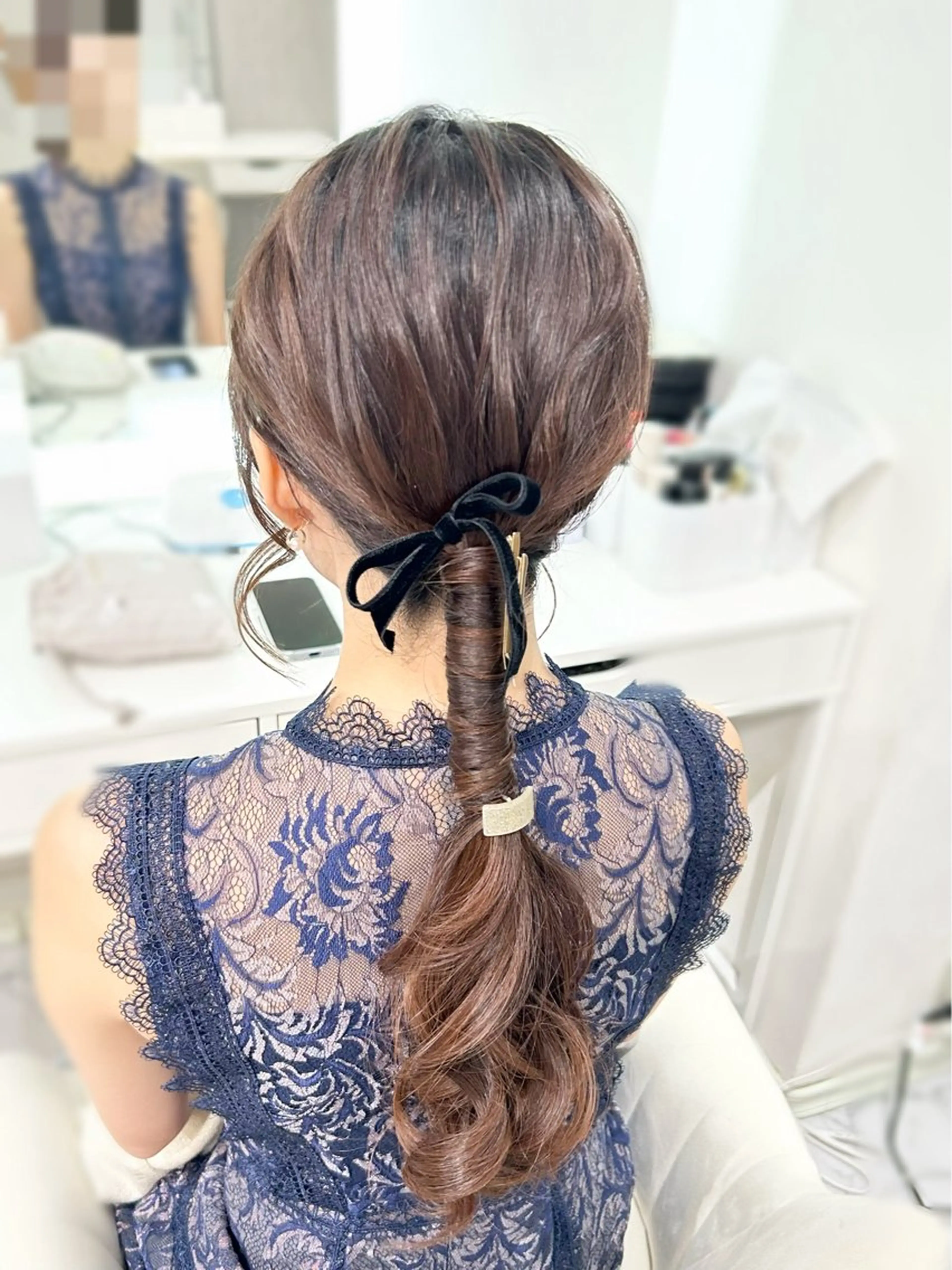 ロング ヘアアレンジ ヘアセット専門店 Rのヘアスタイル