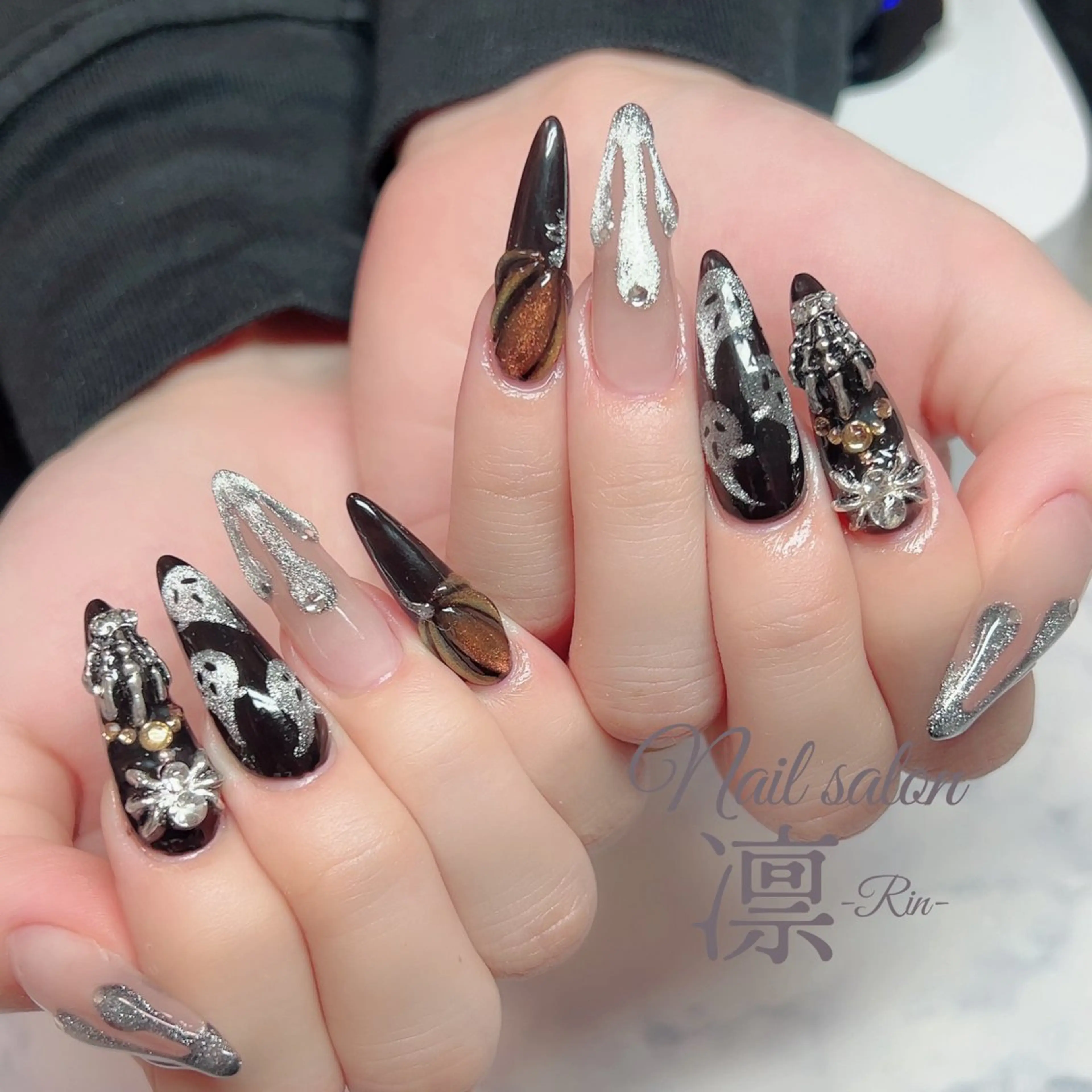 ネイル スカルプネイル private salon凛のネイルデザイン