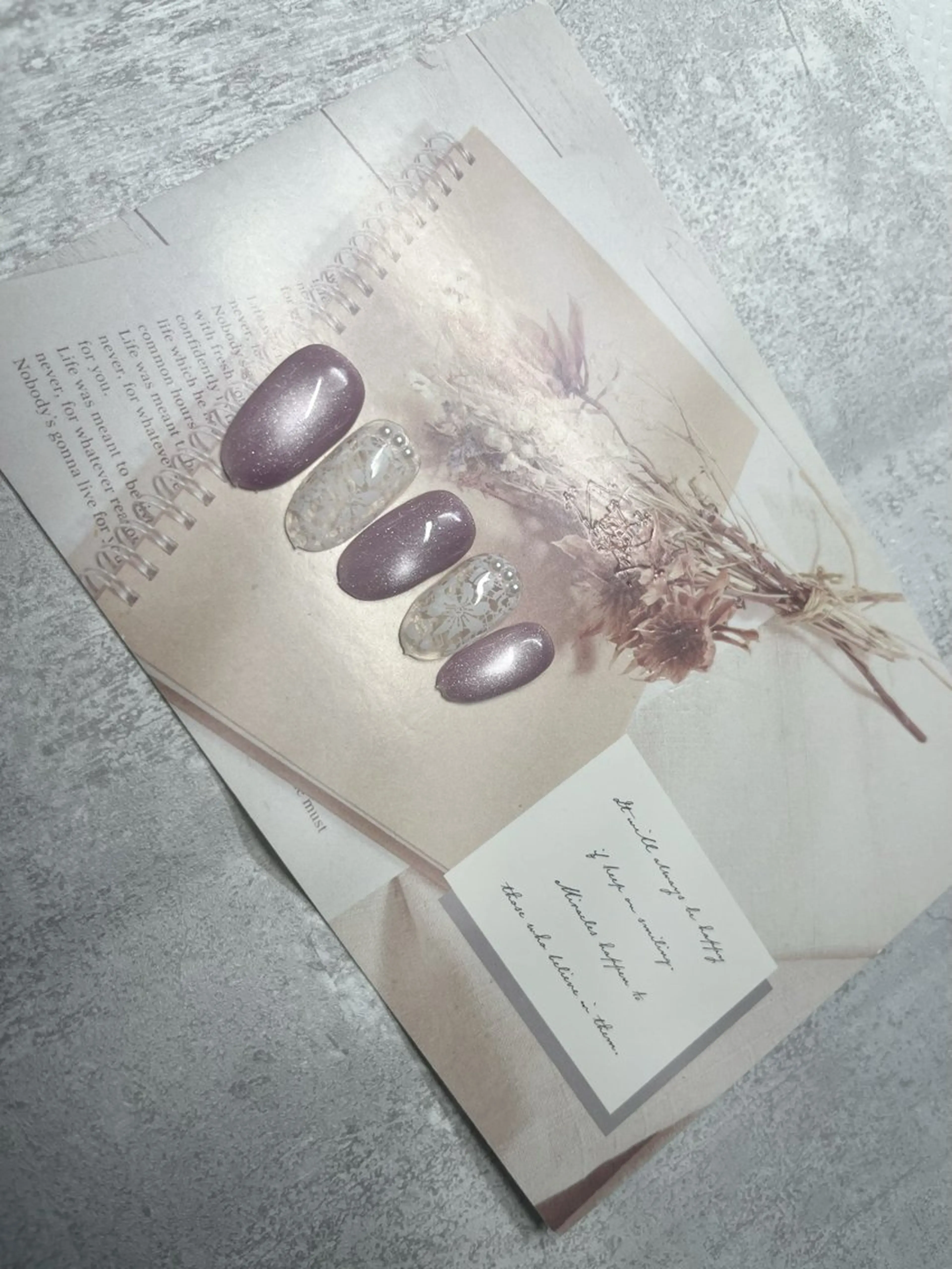 ネイル レース ハンドネイル Azel nail 伊野麗のネイルデザイン