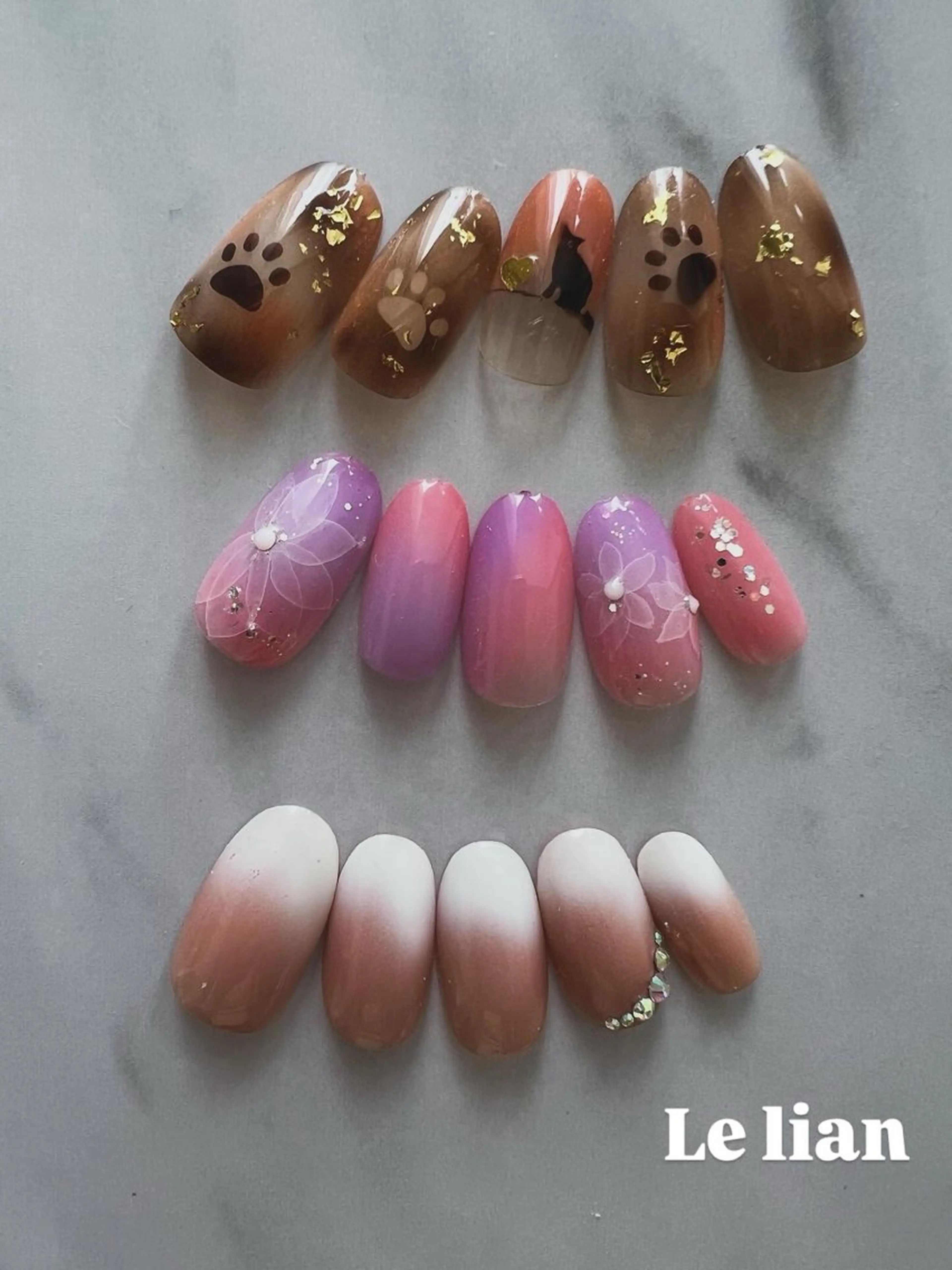 ネイル Le lian所属・Le lianのネイルデザイン