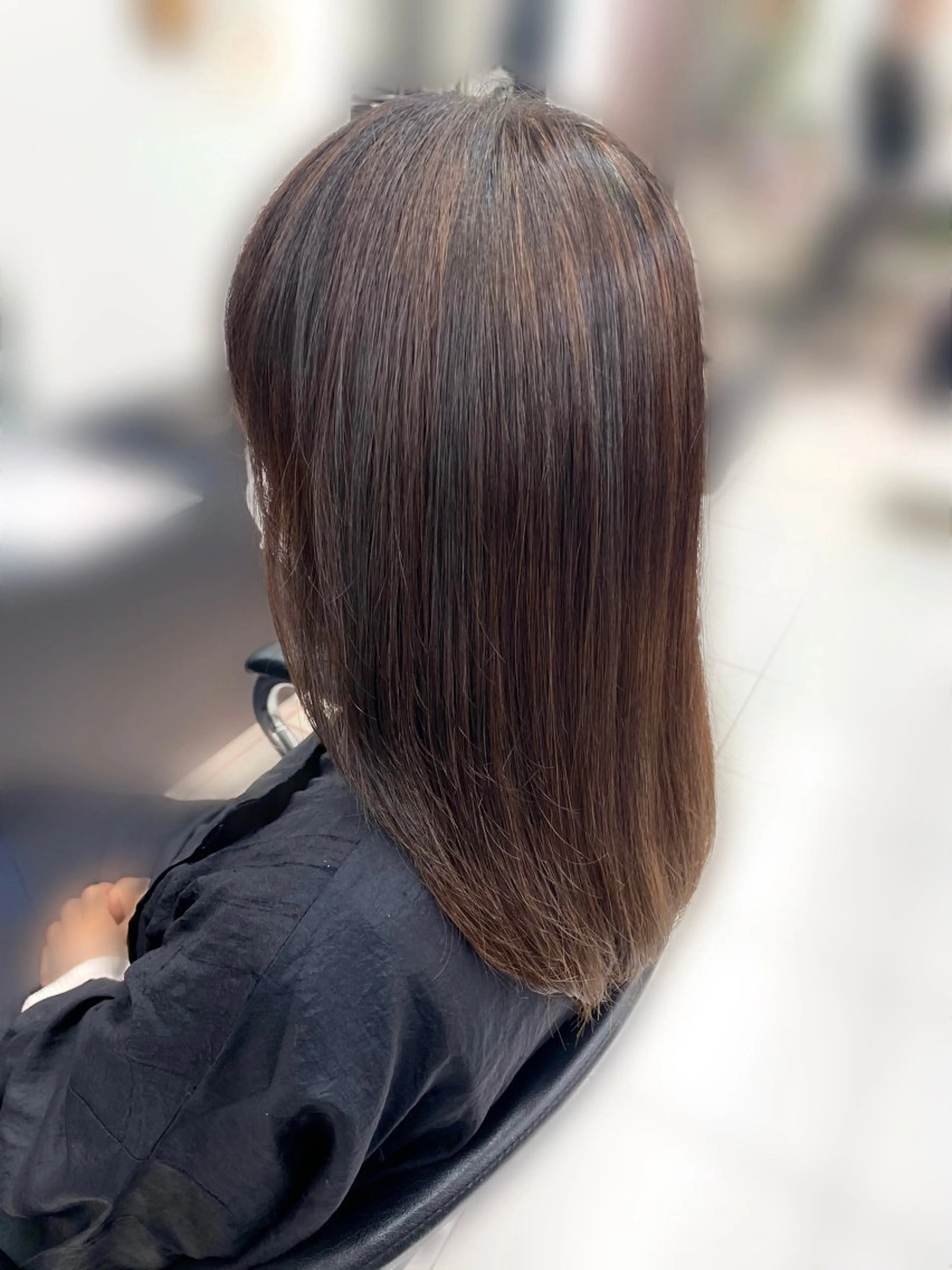 セミロング カラー ブリーチ グラデーションカラー ハイライトカラー ハイライト 無料カットモデル募集 /　 Juanのヘアスタイル