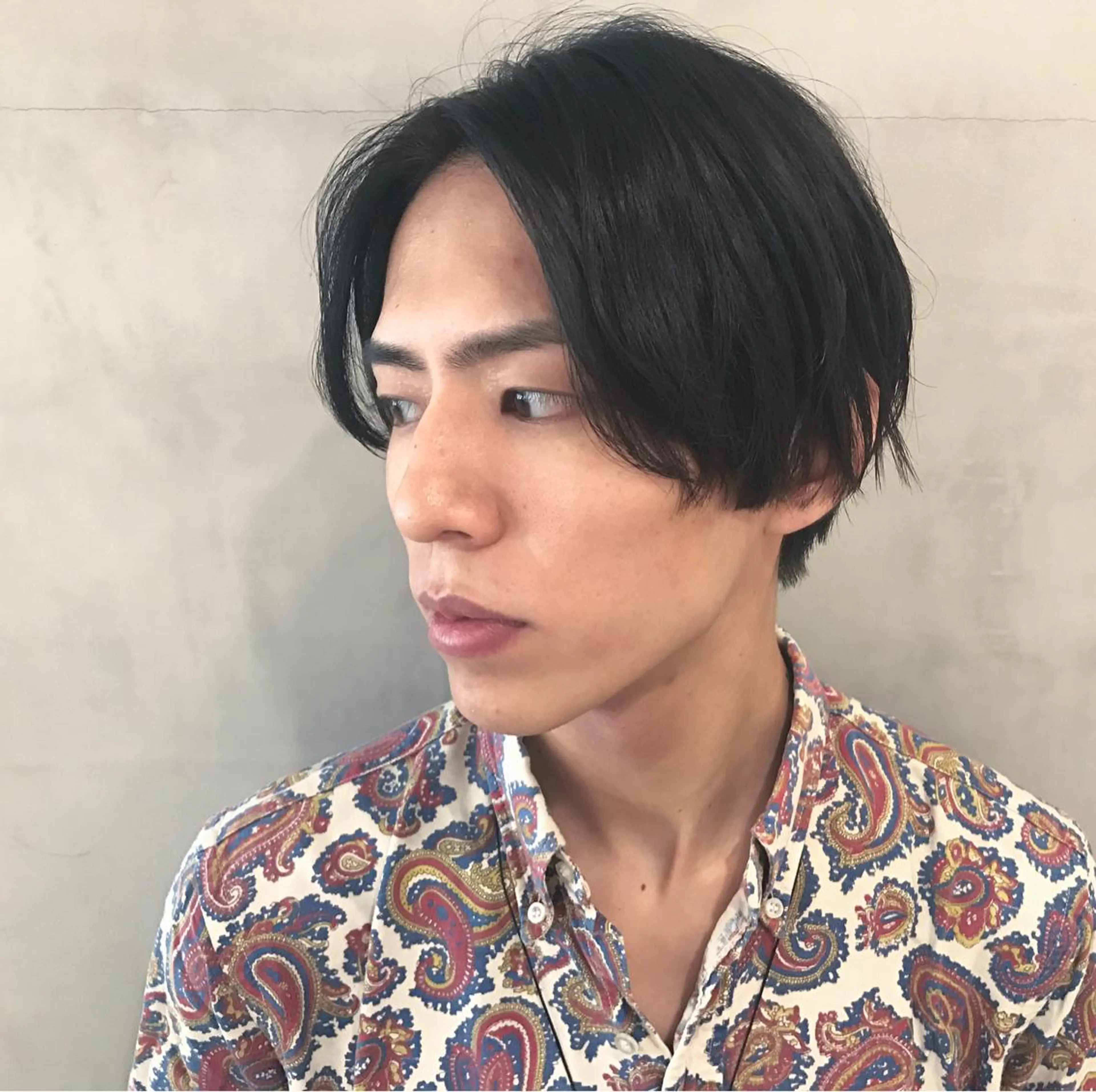 ミディアム メンズ 優作 〜圧倒的信頼〜のヘアスタイル