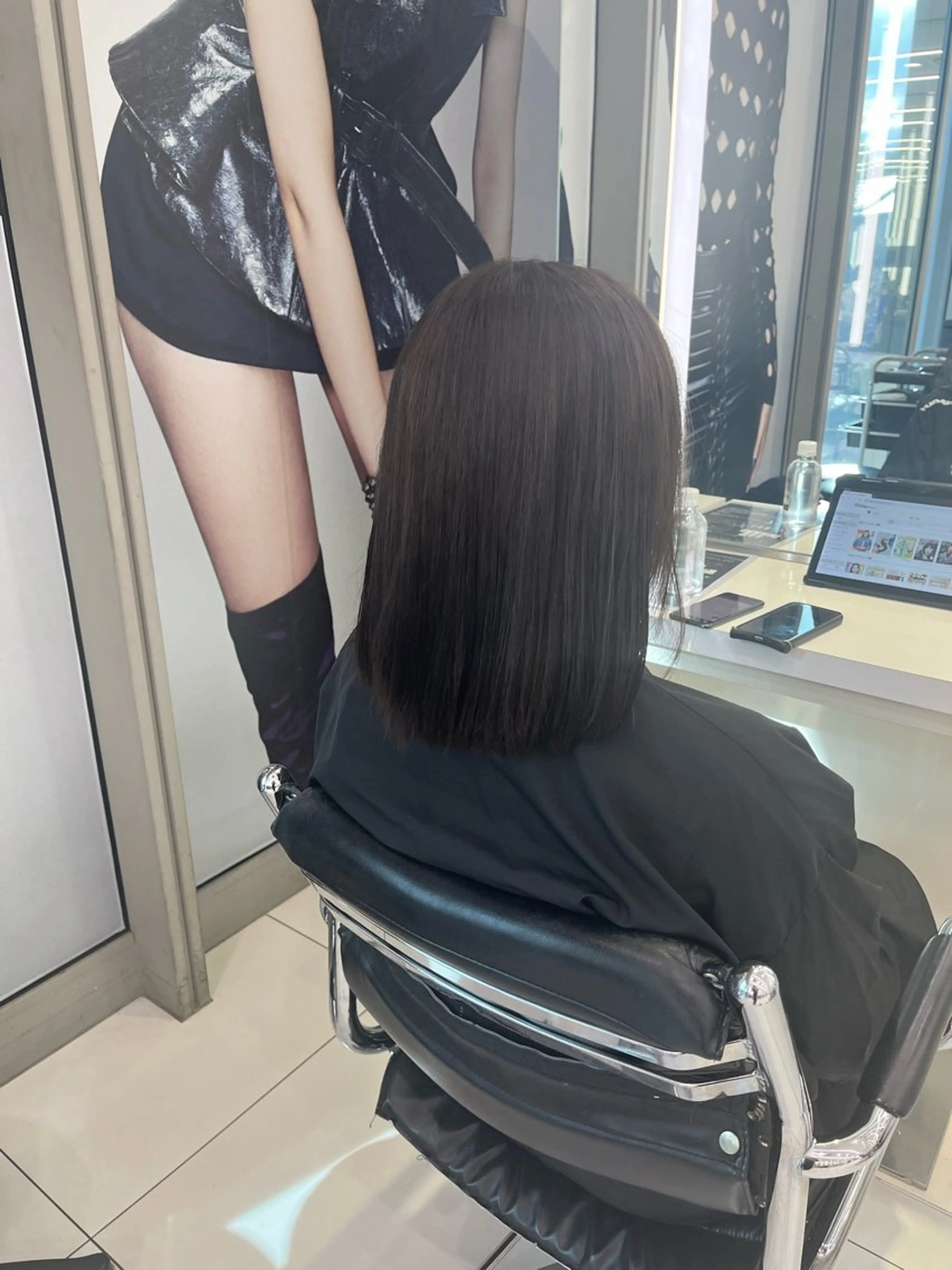 ミディアム パーマ ミディアムパーマ ストレートパーマ 石毛 大翔のヘアスタイル