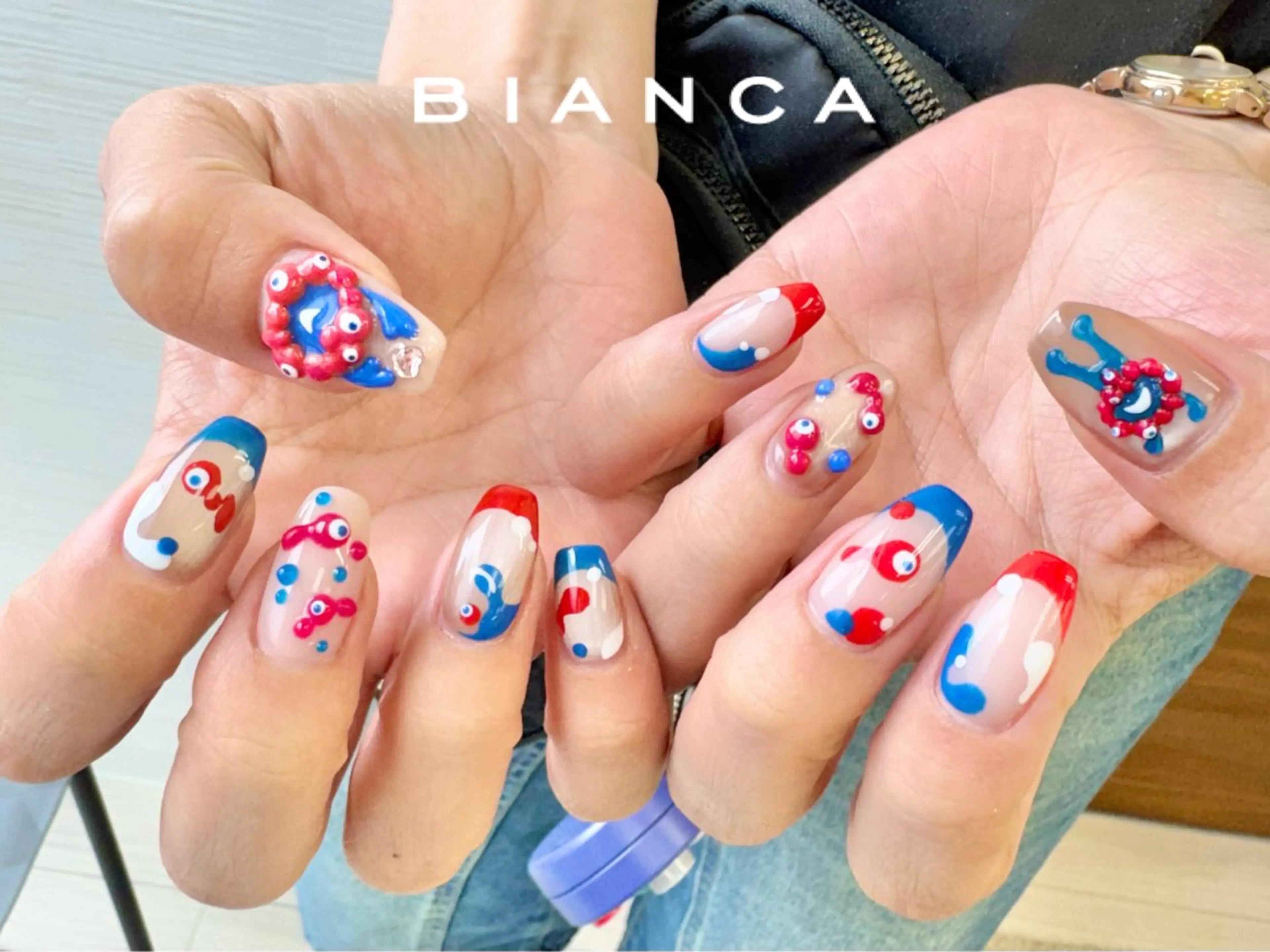 ネイル アートネイル ハンドネイル Silk by Bianca＊森澤のネイルデザイン