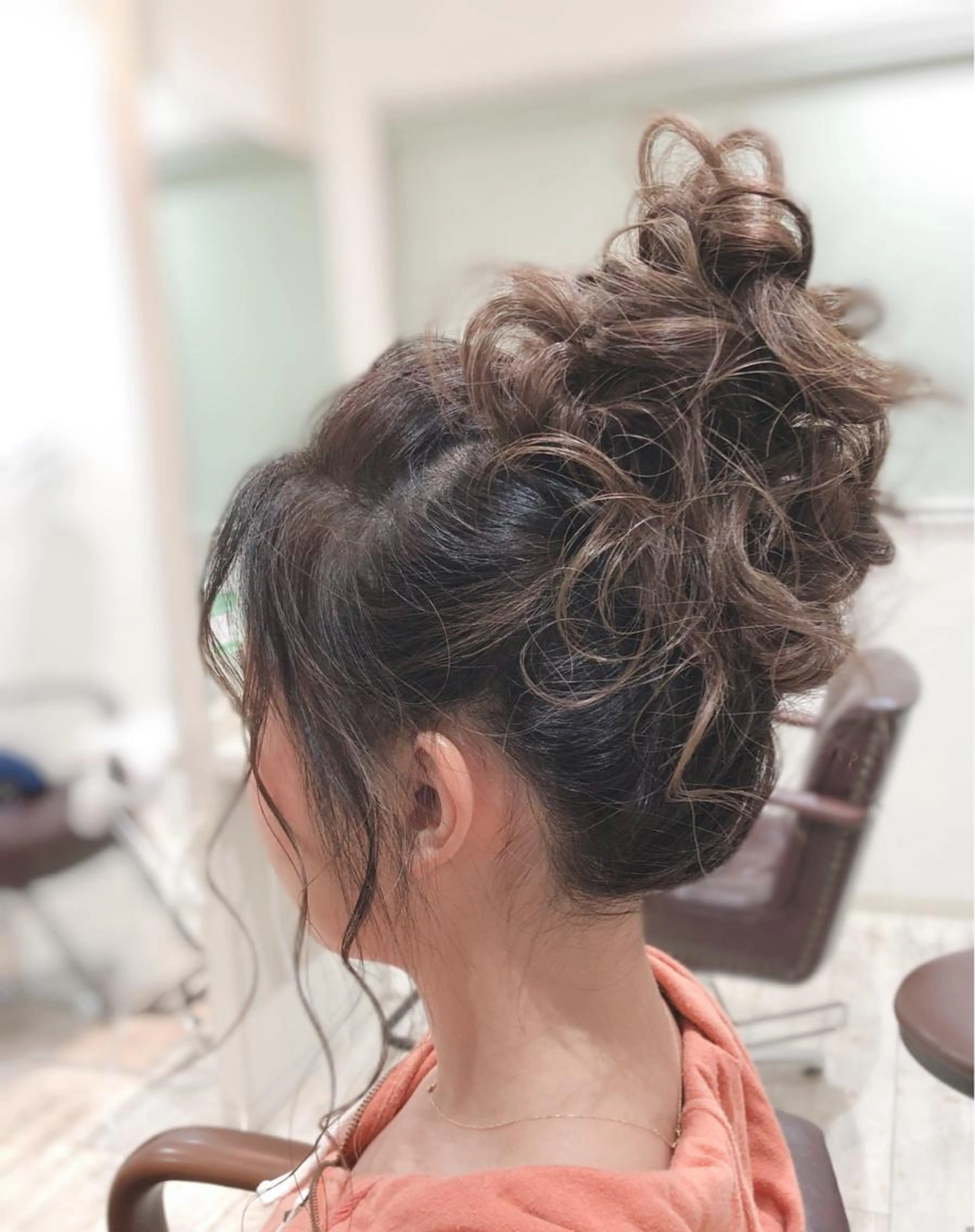 ヘアセットの写真