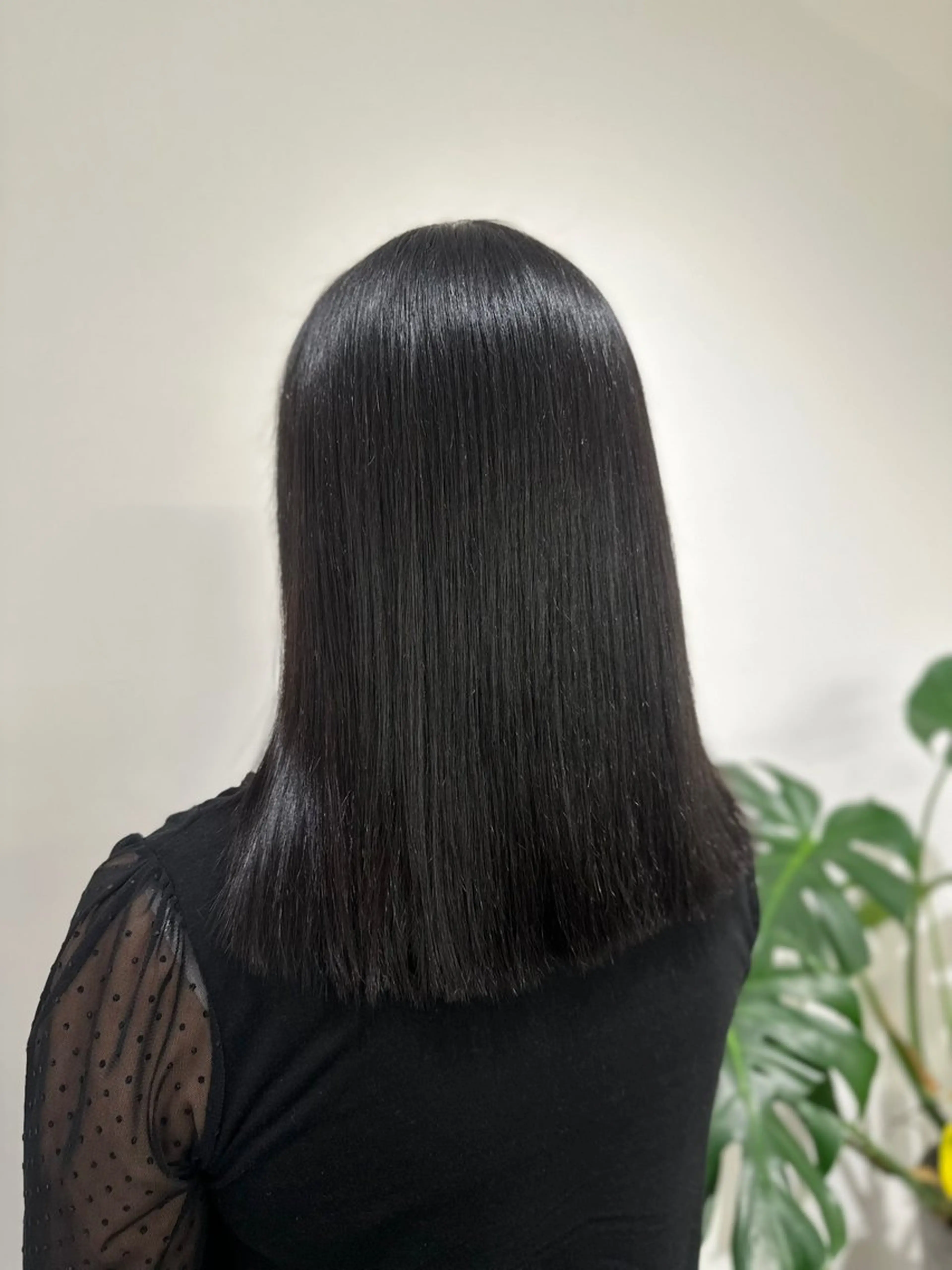 セミロング カラー 黒髪 ブラウンカラー カット ヘアカラー saraju川西店所属・メイ /SARAJUのヘアスタイル