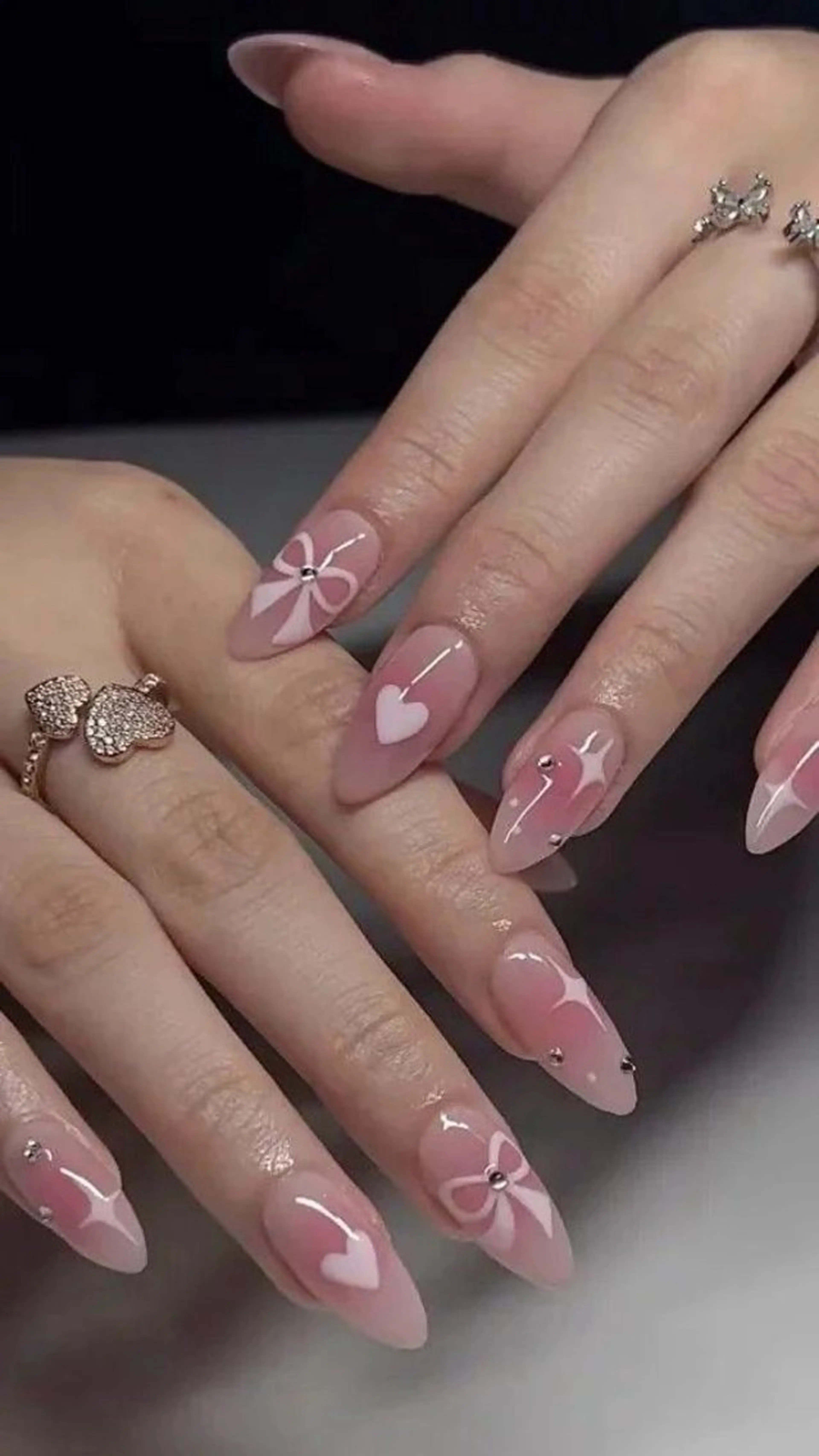 ネイル フレンチネイル ジェルネイル 韓国ネイル ニュアンスネイル ピンク n2 nail daikokuchoのネイルデザイン