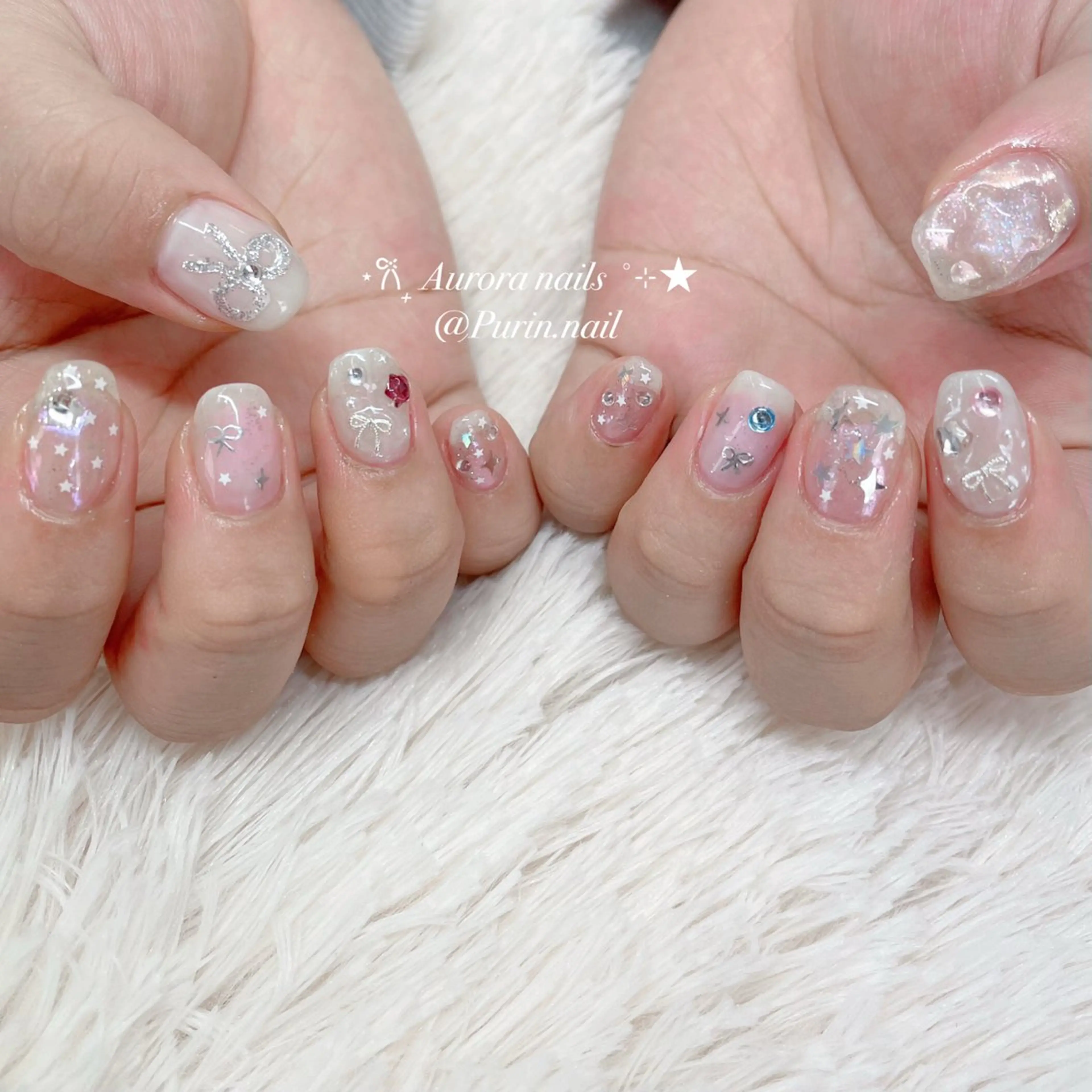 ネイル ハンドネイル Nails by Purin🍮のネイルデザイン
