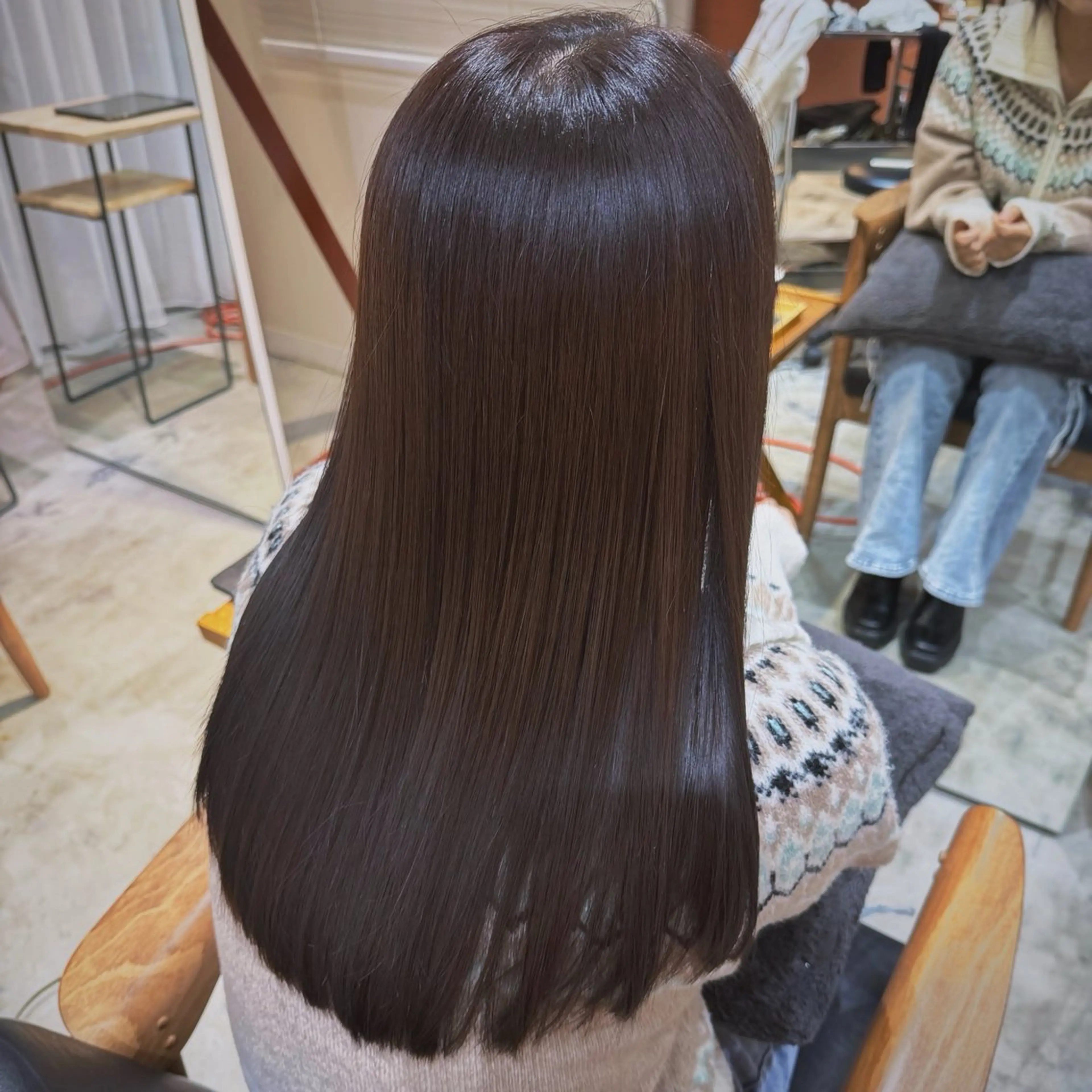 ロング カラー ブラウンカラー 透明感カラー ラベンダーカラー トリートメント カット ヘアカラー トリートメント ヘッドスパ 似合わせカラー×髪質 改善伏見/RIONAのヘアスタイル
