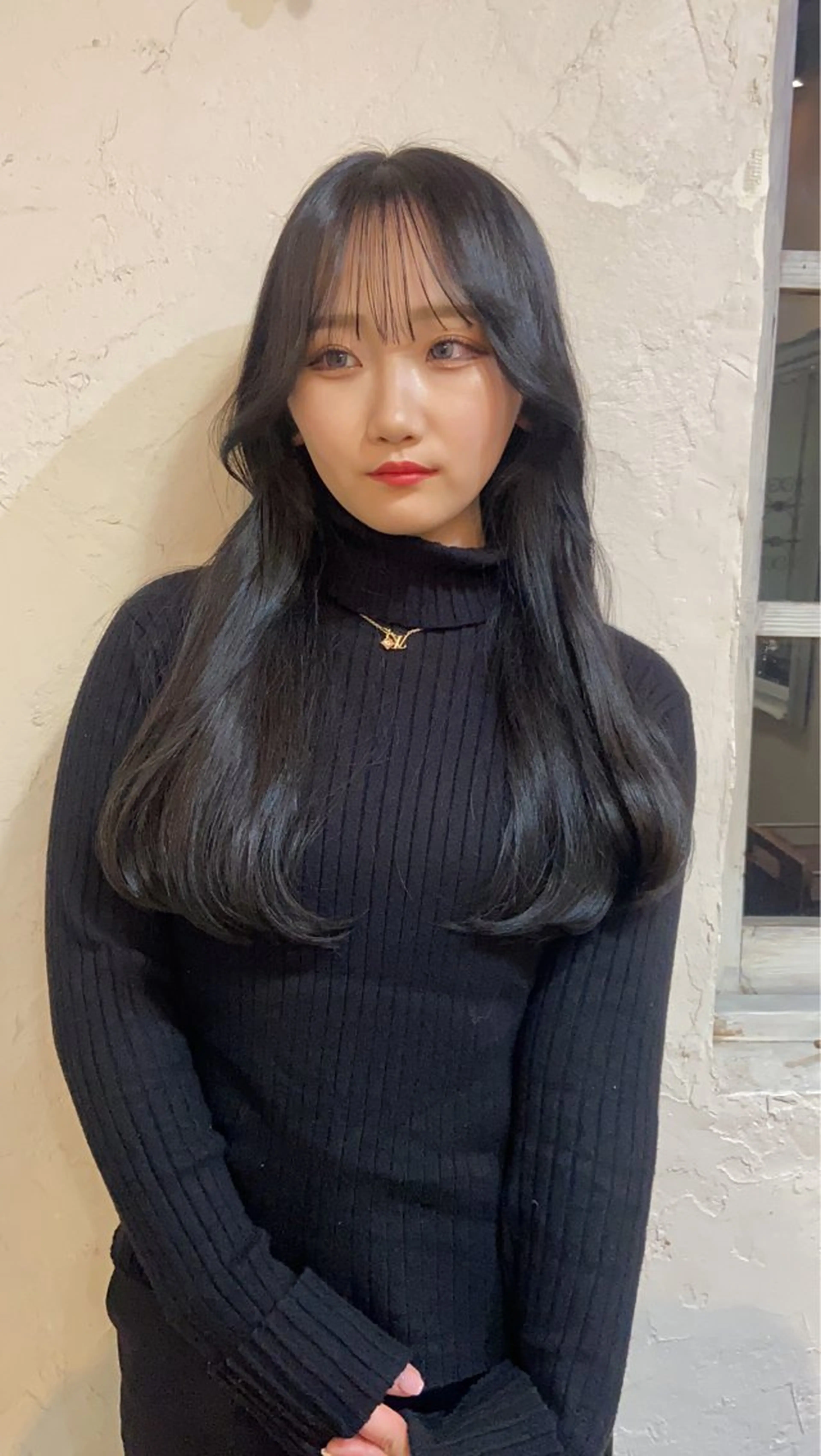 ロング カラー 黒髪 ダメージレス美容師 🌱水島侑理のヘアスタイル