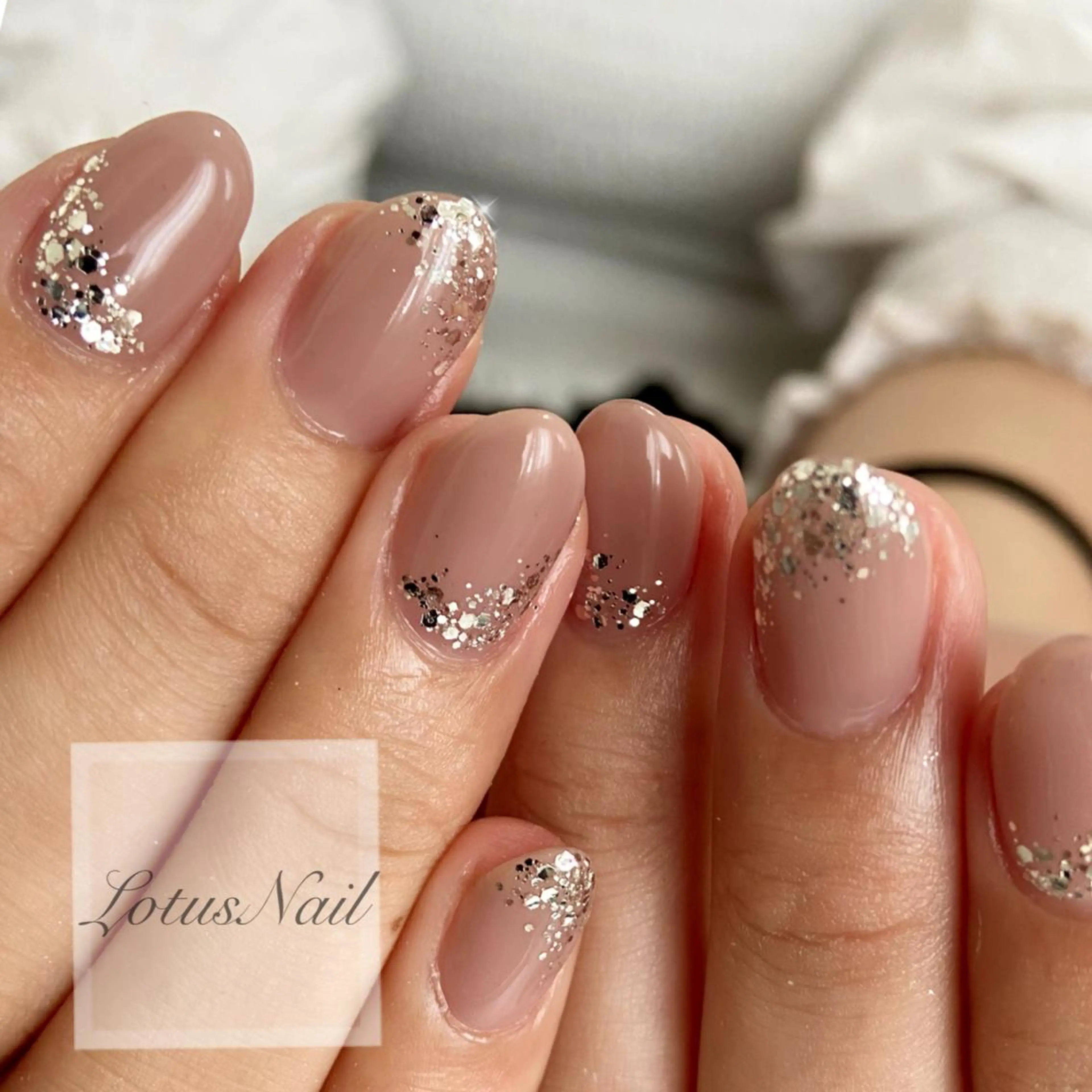 ネイル オフィスネイル シンプルネイル Lotus Nailのネイルデザイン