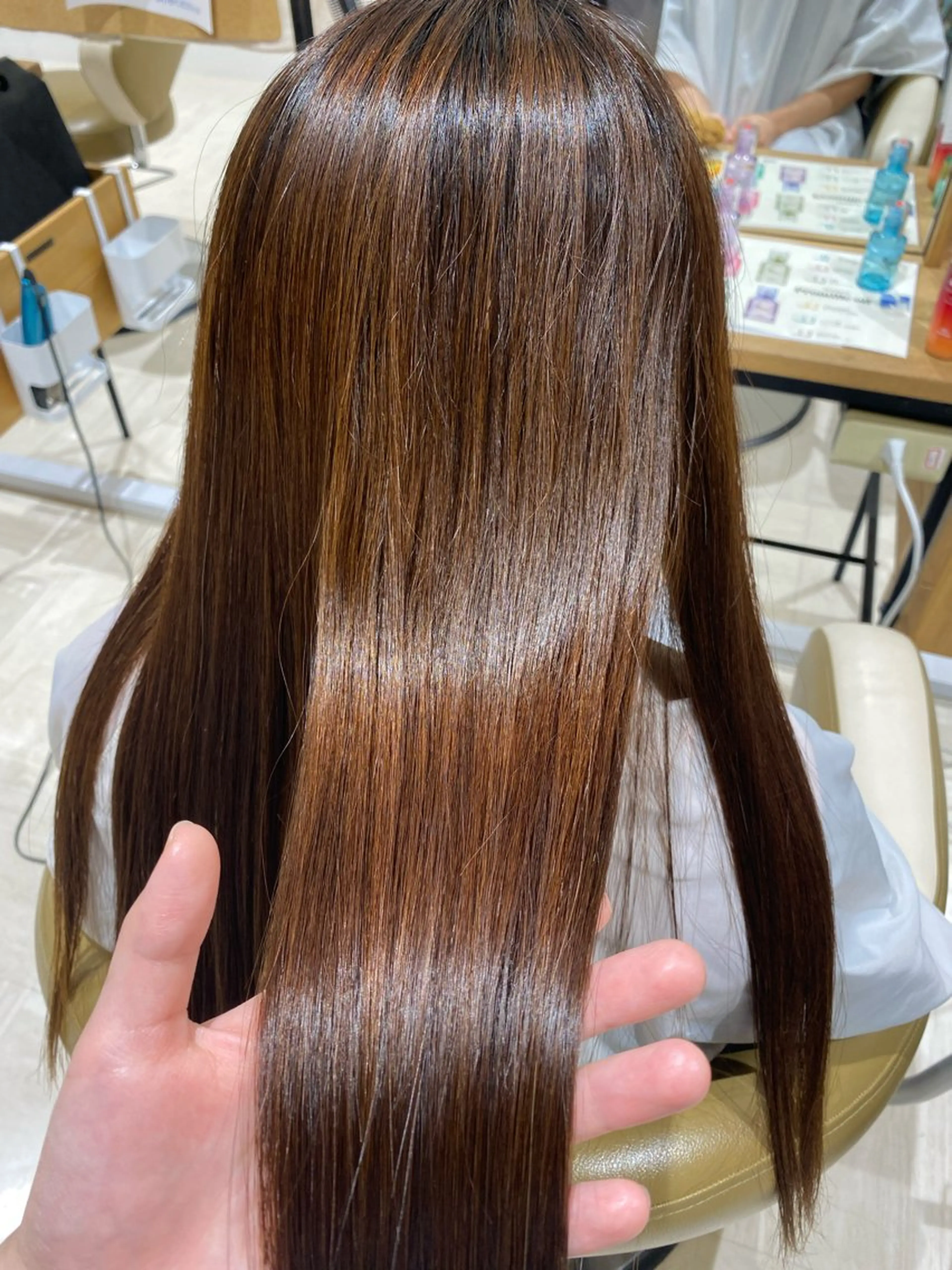 縮毛矯正 @RICH ヒカルのヘアスタイル